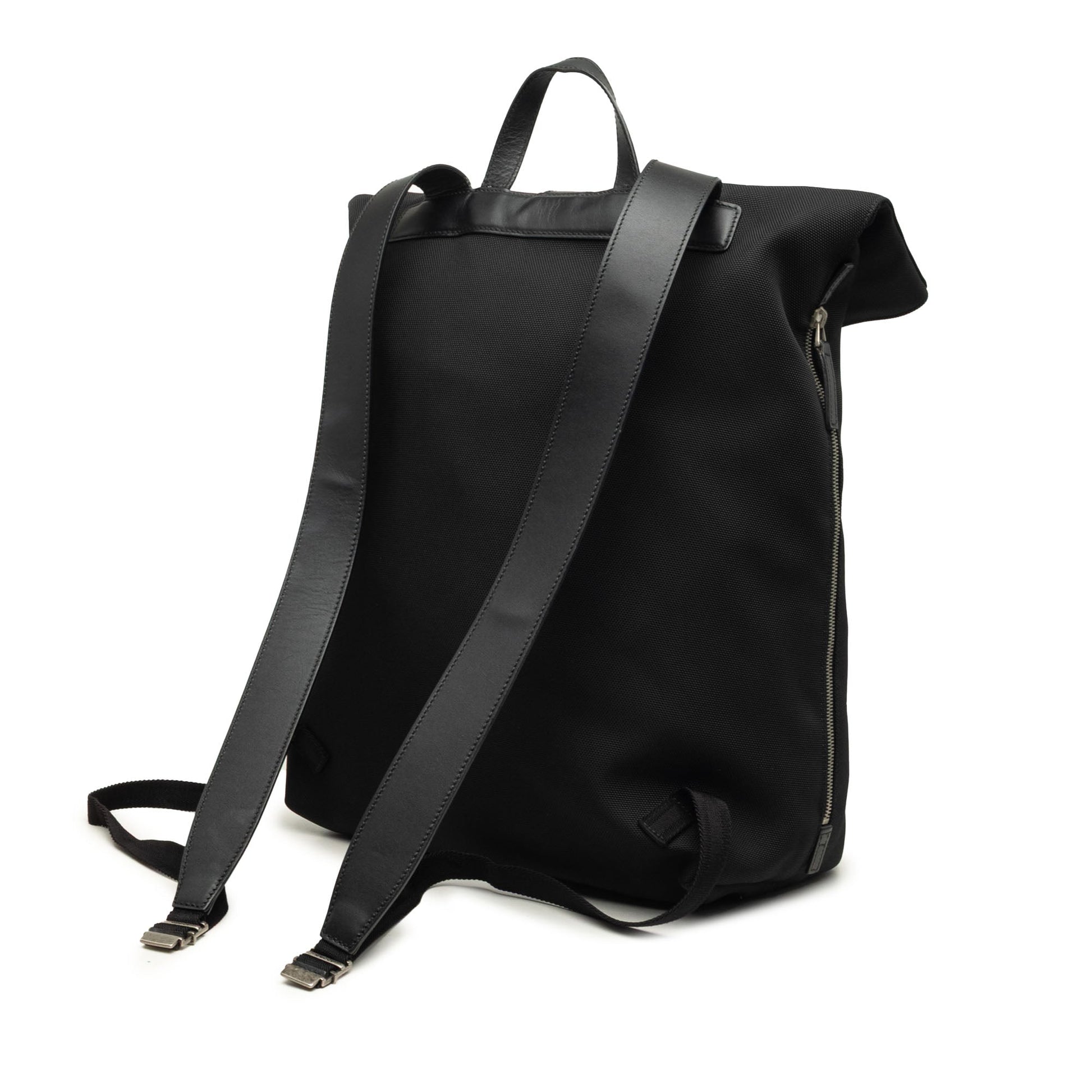 Gucci Canvas Techno Web Fold Over Backpack