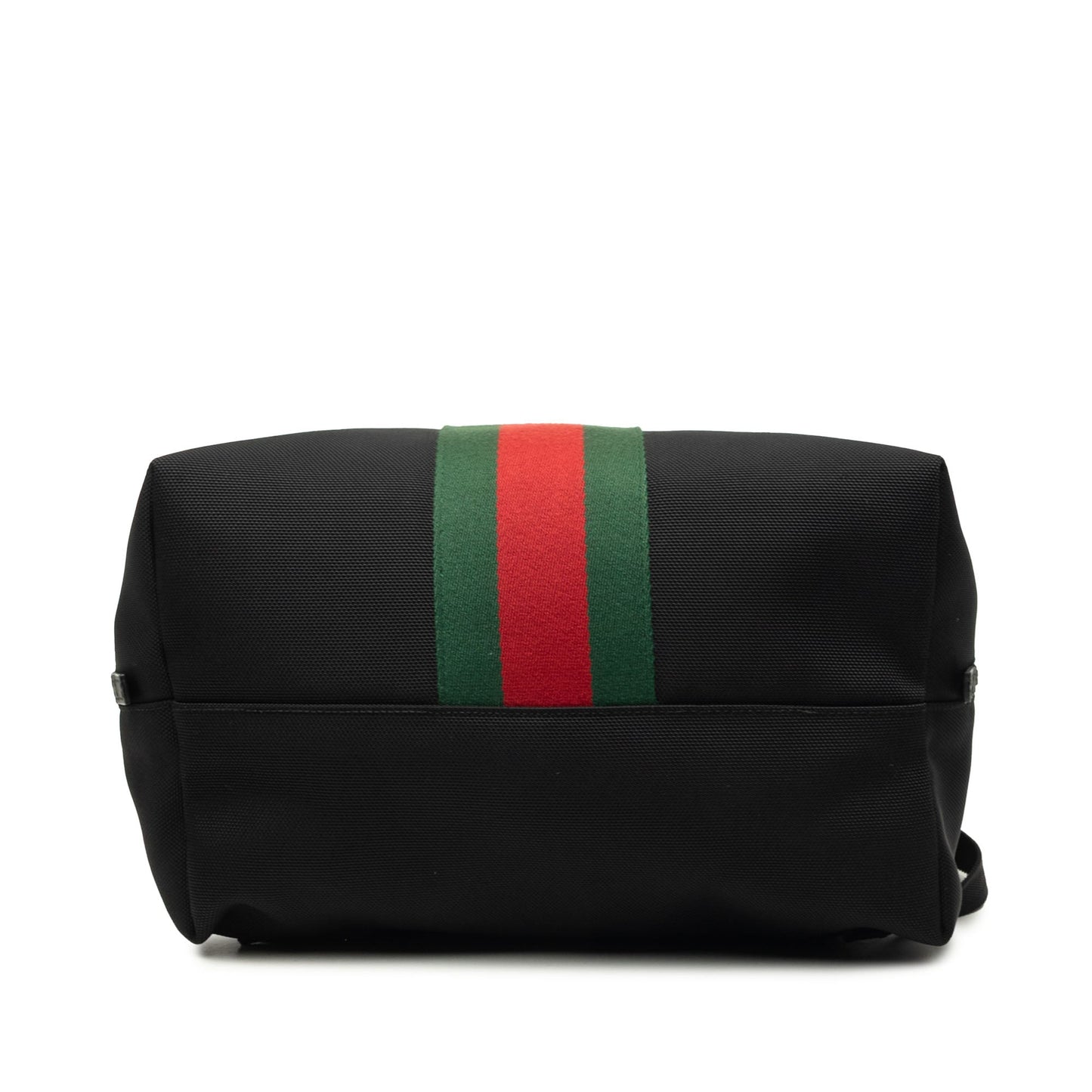 Gucci Canvas Techno Web Fold Over Backpack