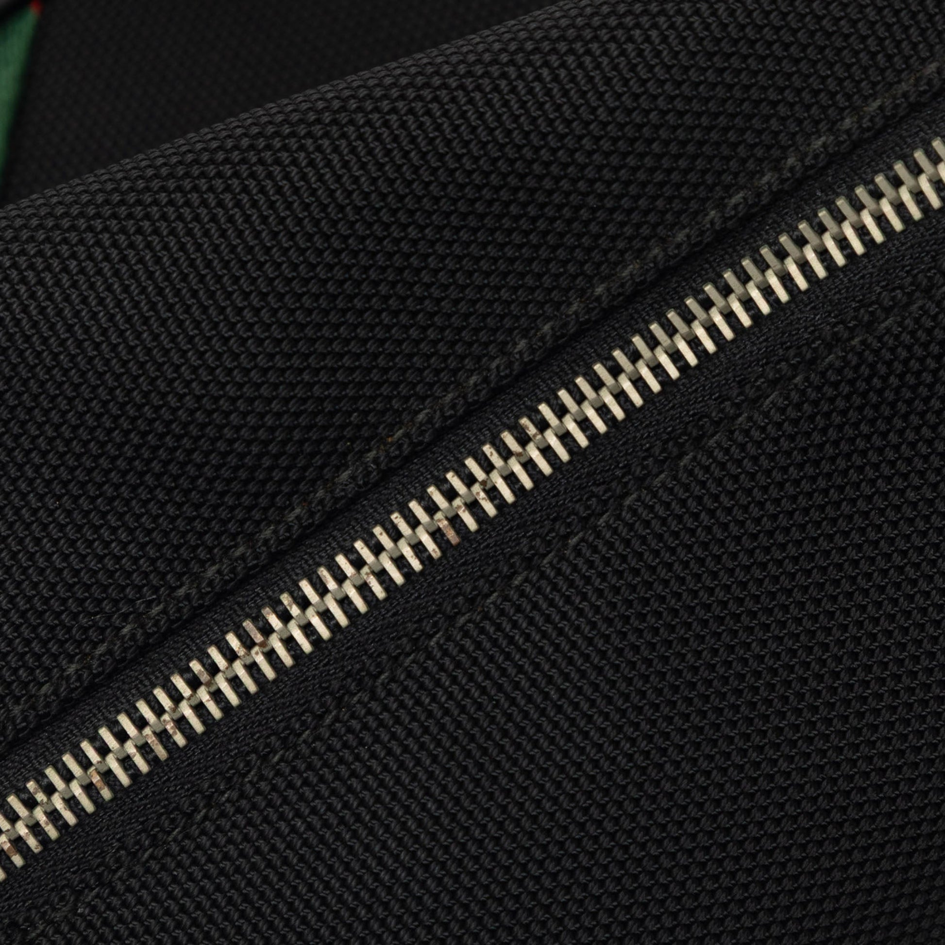Gucci Canvas Techno Web Fold Over Backpack