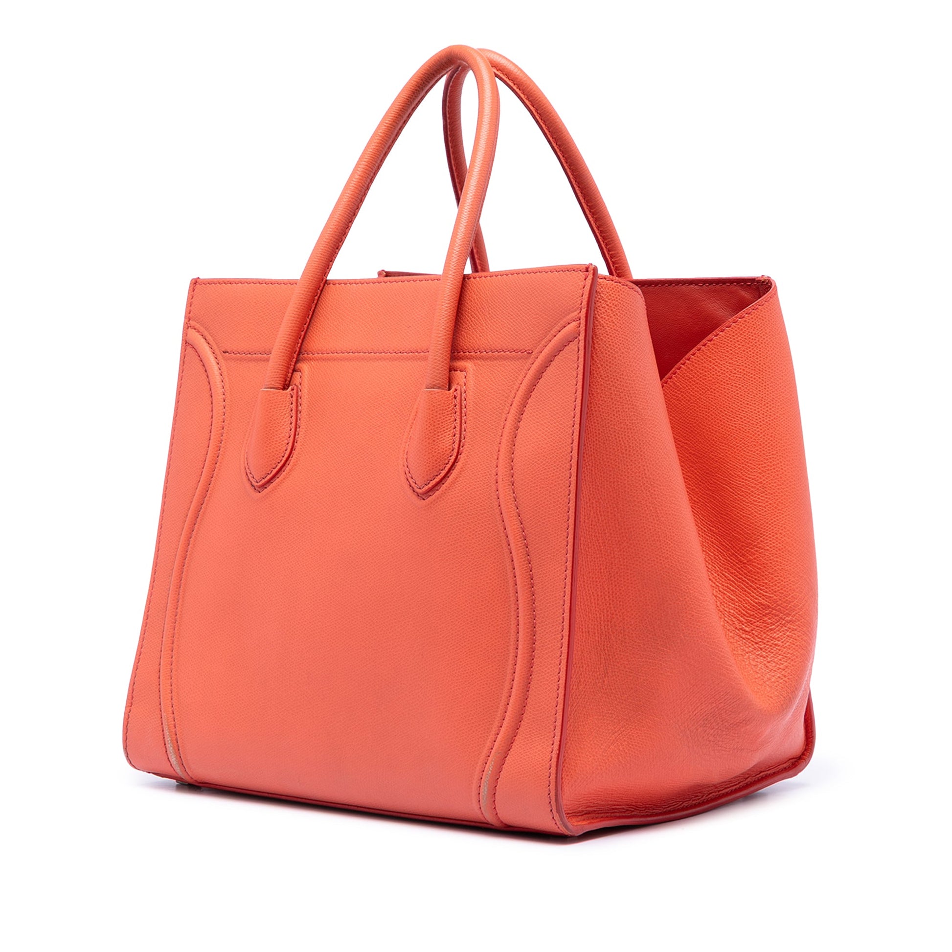 Celine Medium Leather Phantom Luggage Tote