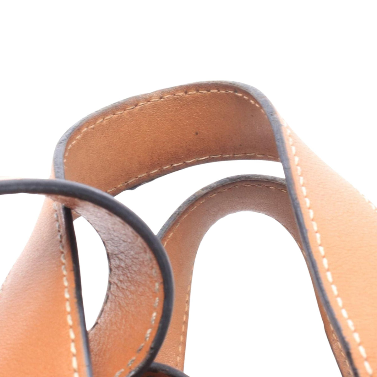 LOEWE Medium Soft Grained Calfskin Hammock — Brown