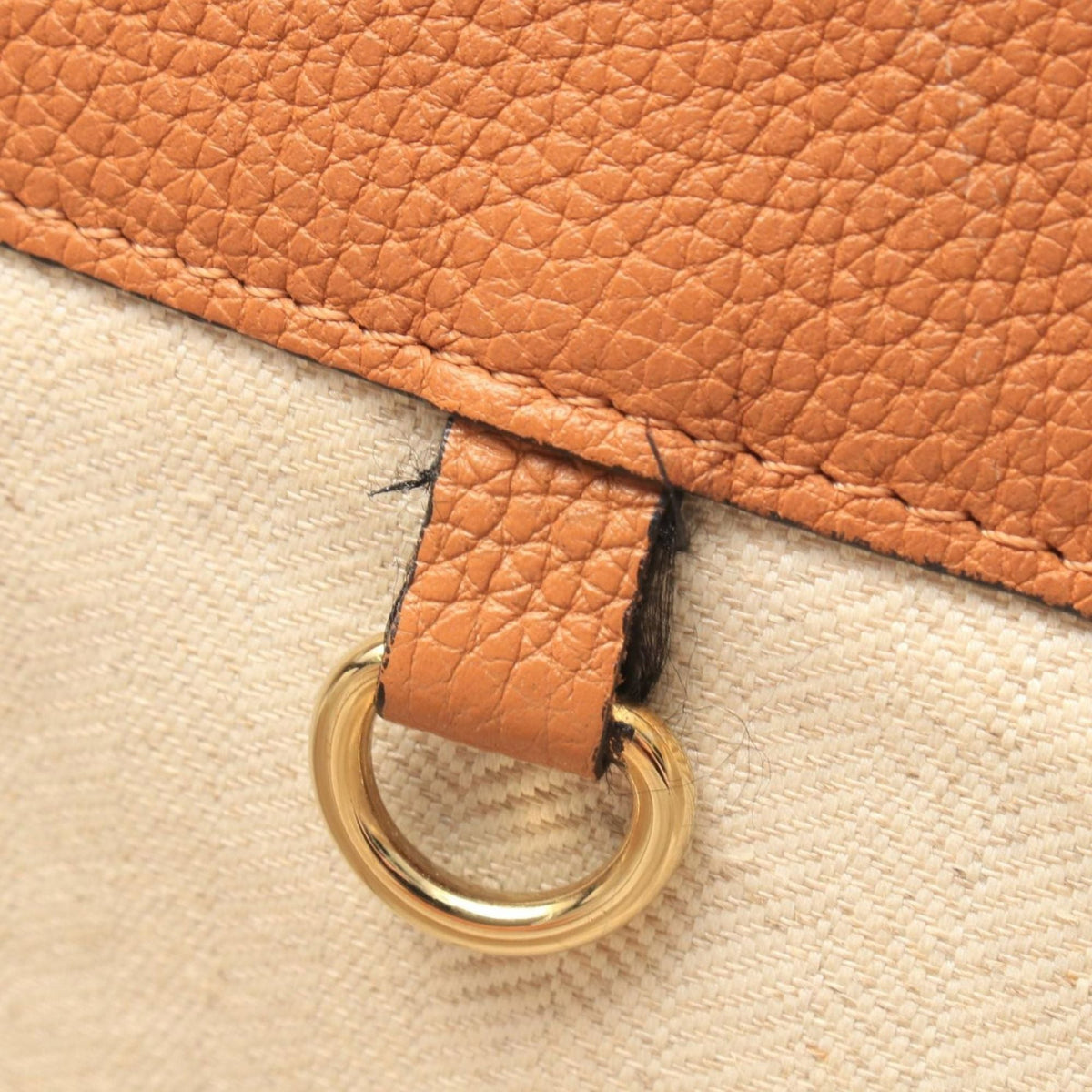 LOEWE Medium Soft Grained Calfskin Hammock — Brown