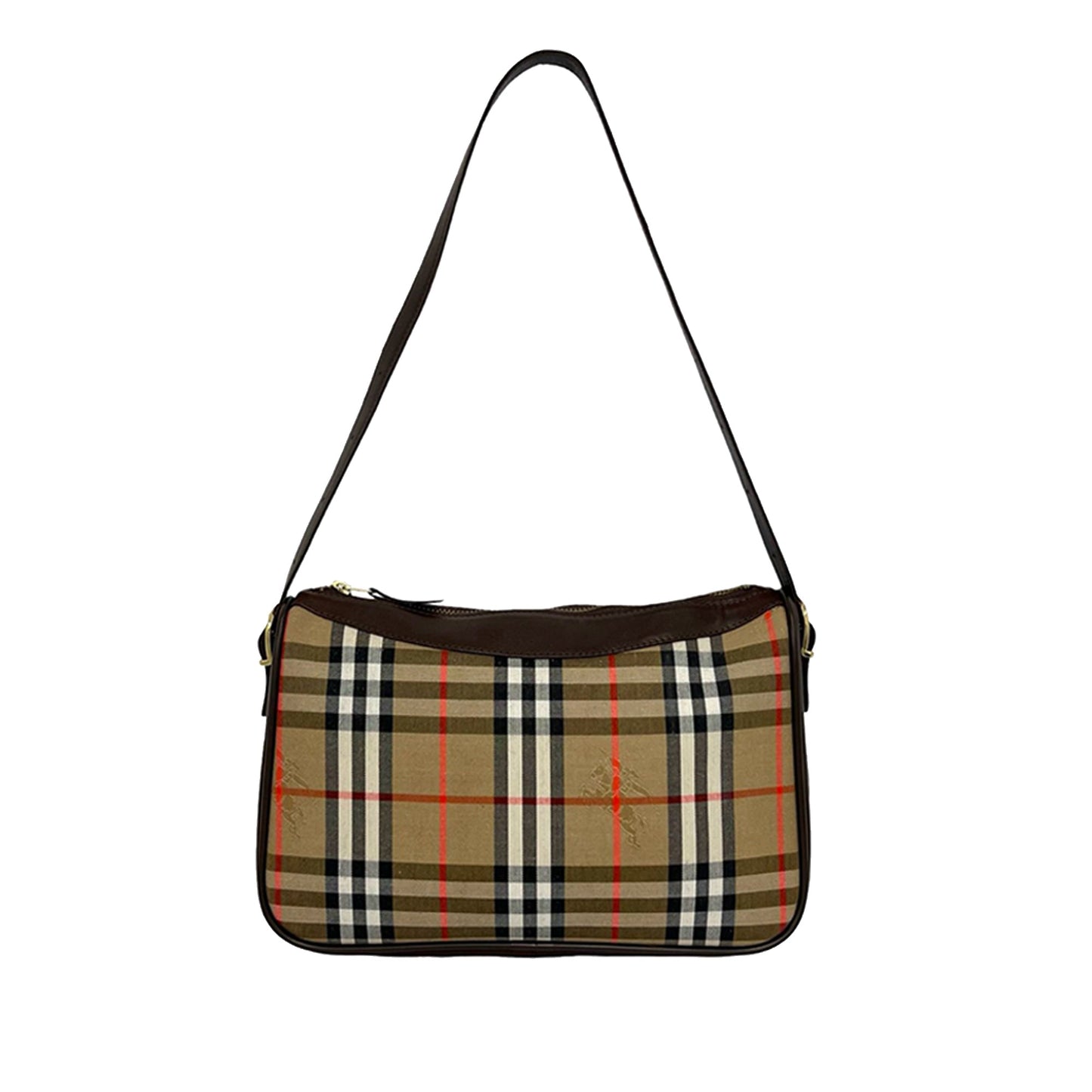 Burberry Haymarket Check Canvas Crossbody