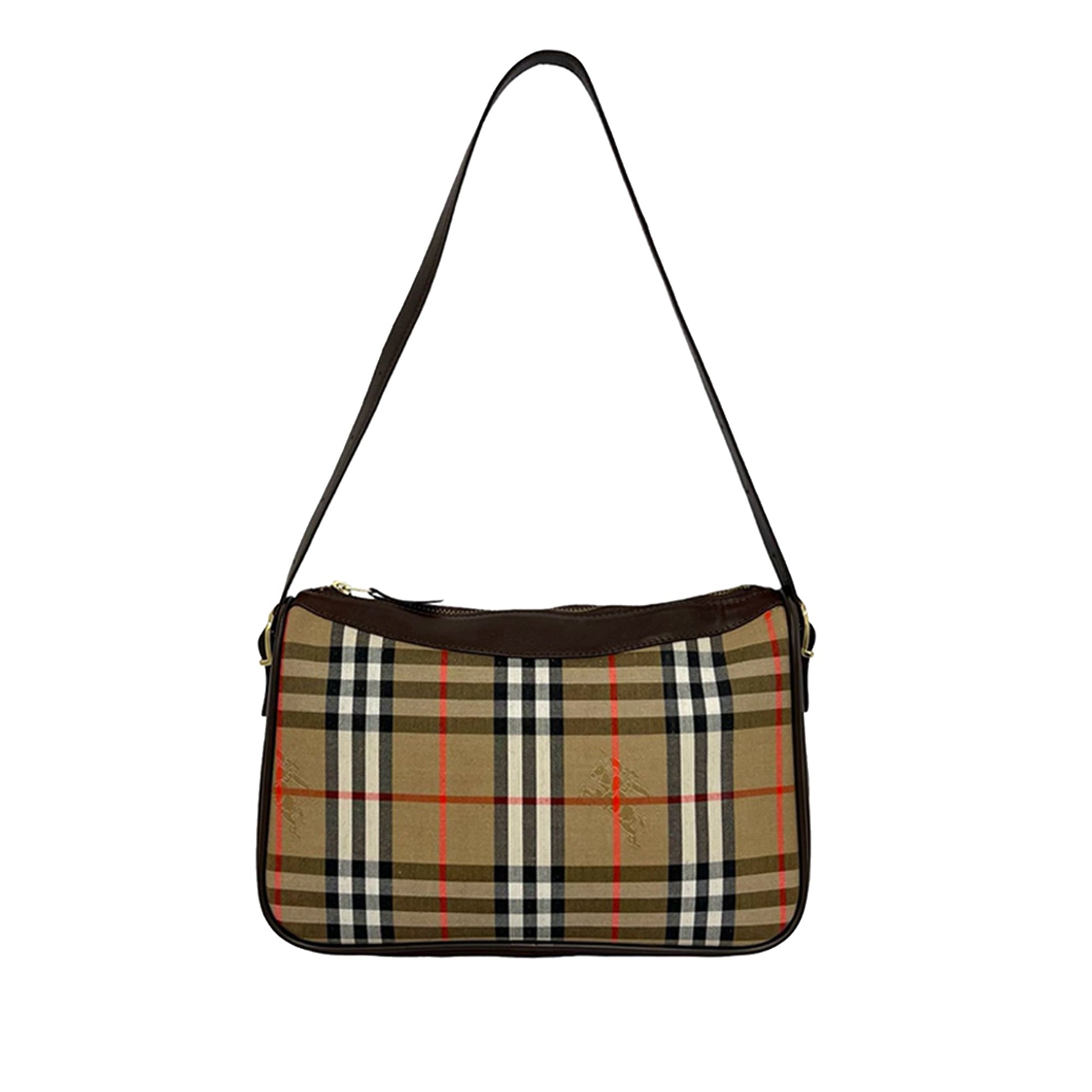 Burberry Haymarket Check Canvas Crossbody