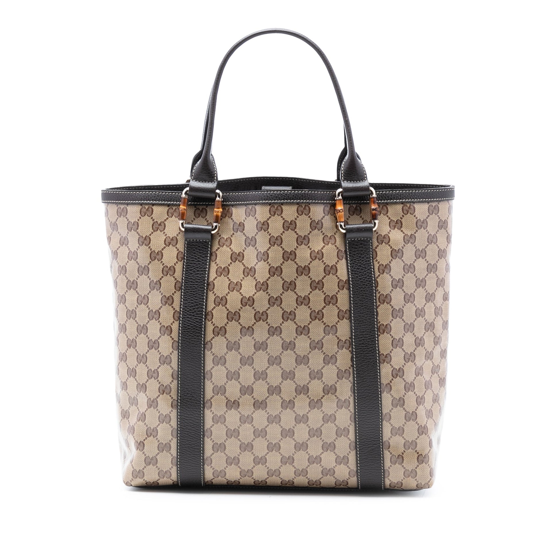 Gucci GG Crystal Bamboo Shopper Tote