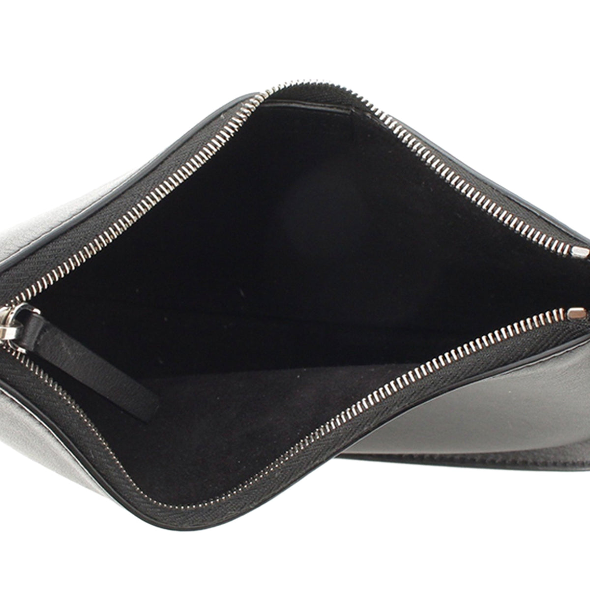 The Row Leather Half Moon Shoulder Bag