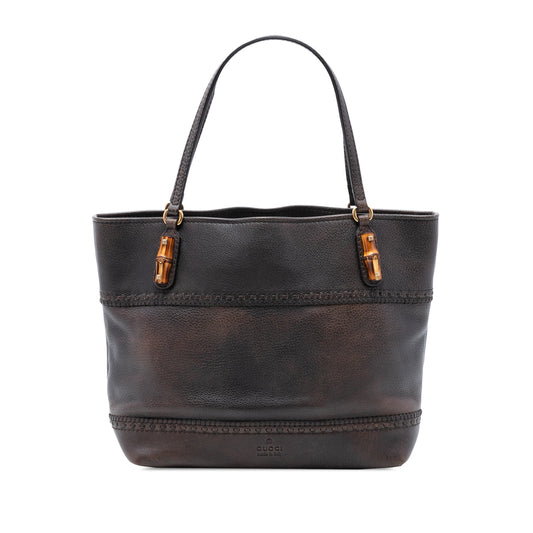 Leather Laidback Crafty Tote
