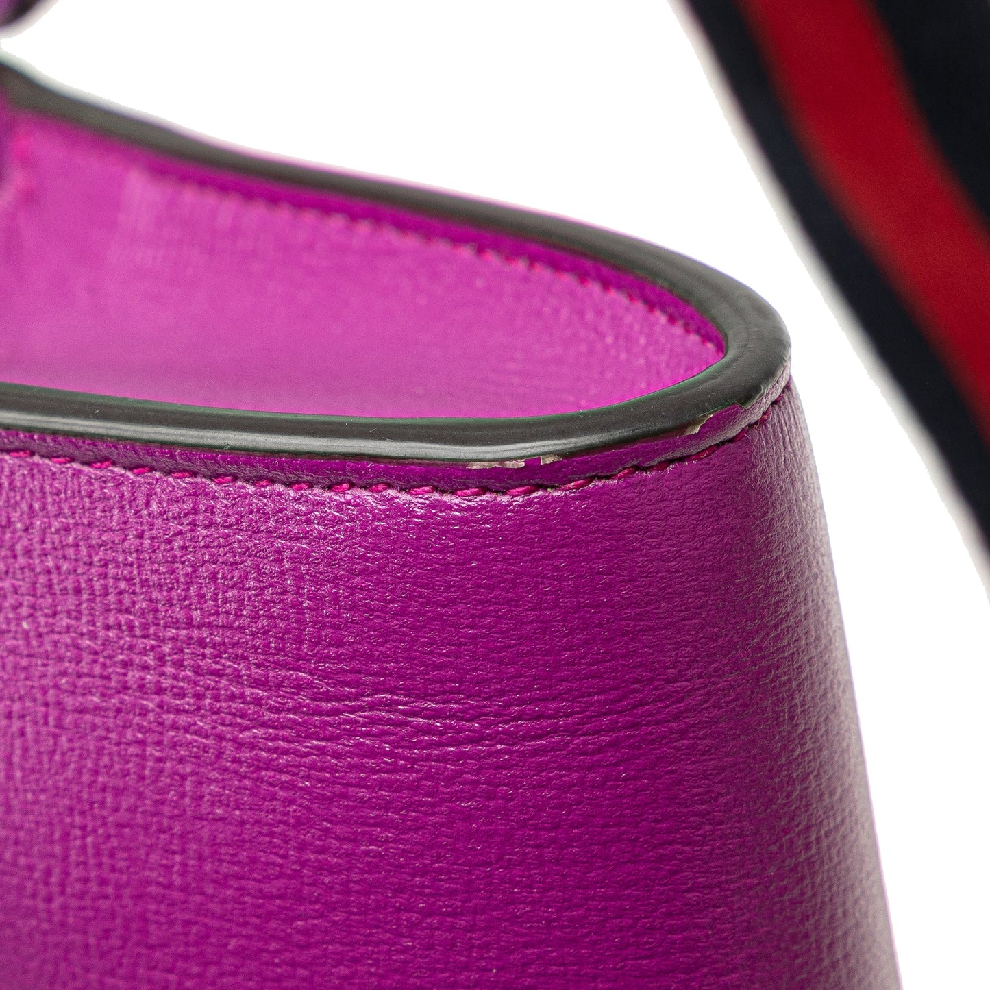 Gucci Mini Leather Horsebit 1955 Web Crossbody