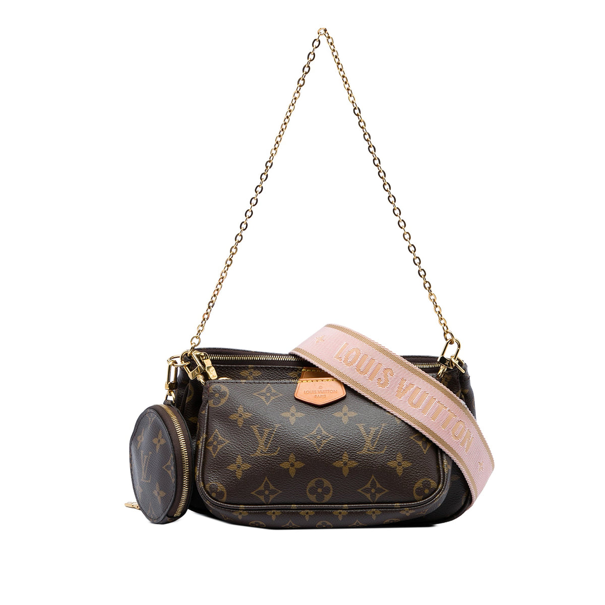 Louis Vuitton Monogram Multi Pochette Accessoires — Brown