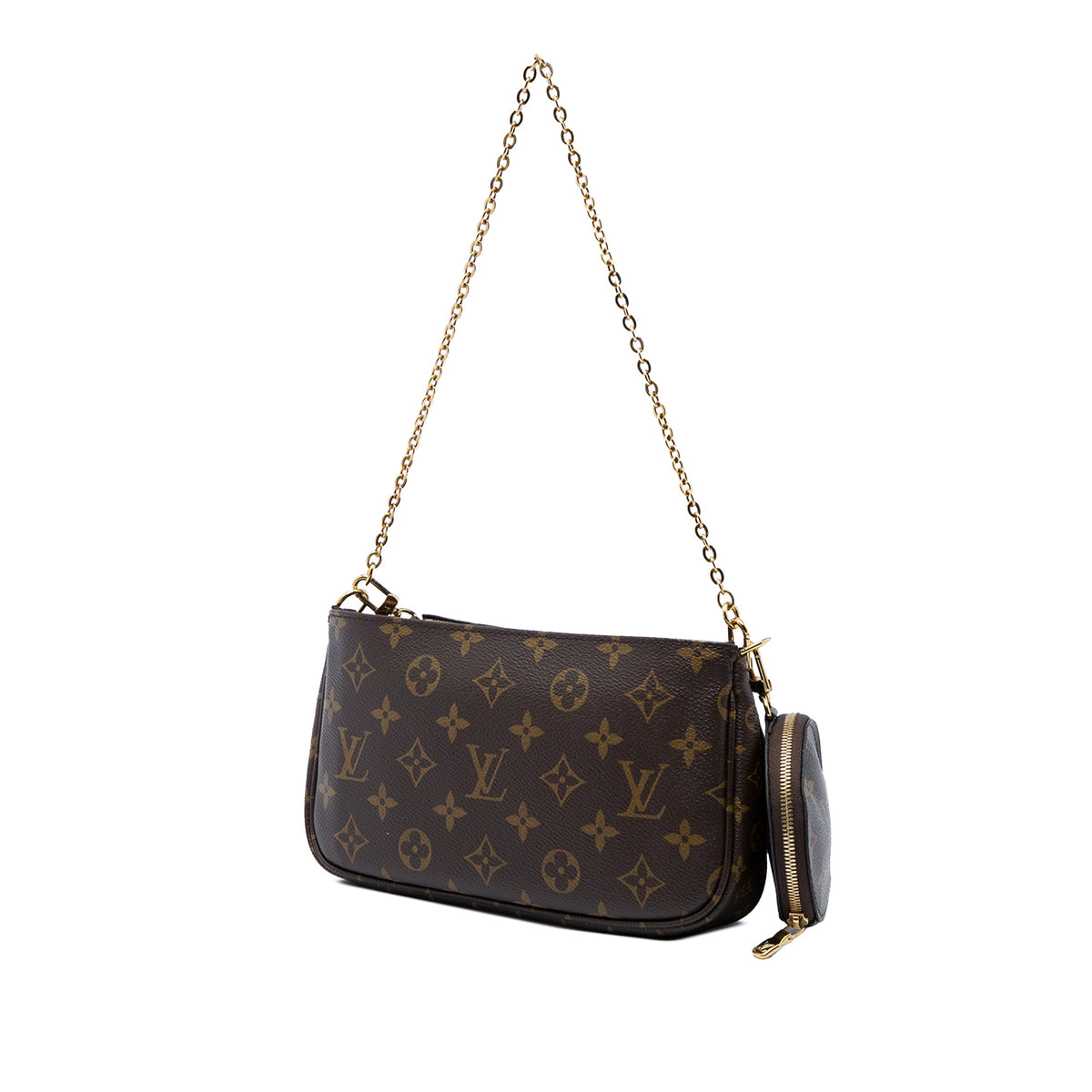 Louis Vuitton Monogram Multi Pochette Accessoires — Brown