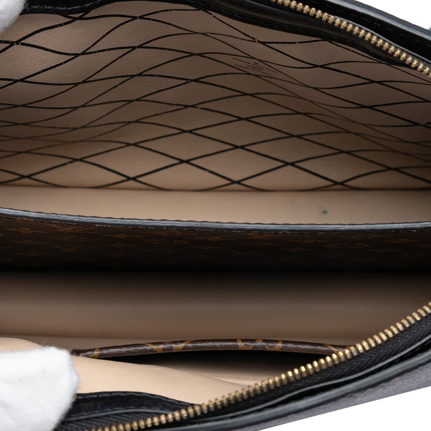 Louis Vuitton Monogram Reverse Trunk Clutch