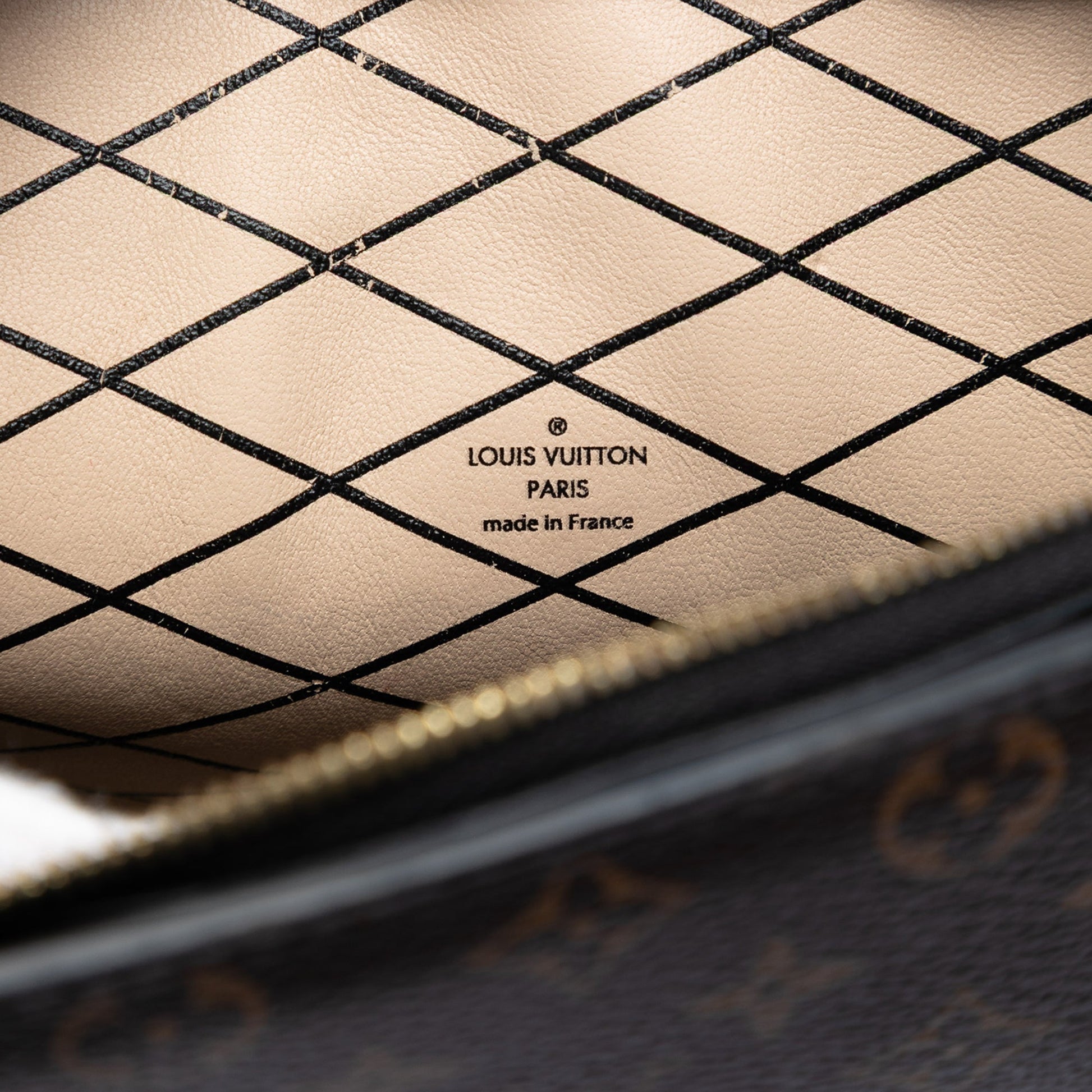 Louis Vuitton Monogram Reverse Trunk Clutch