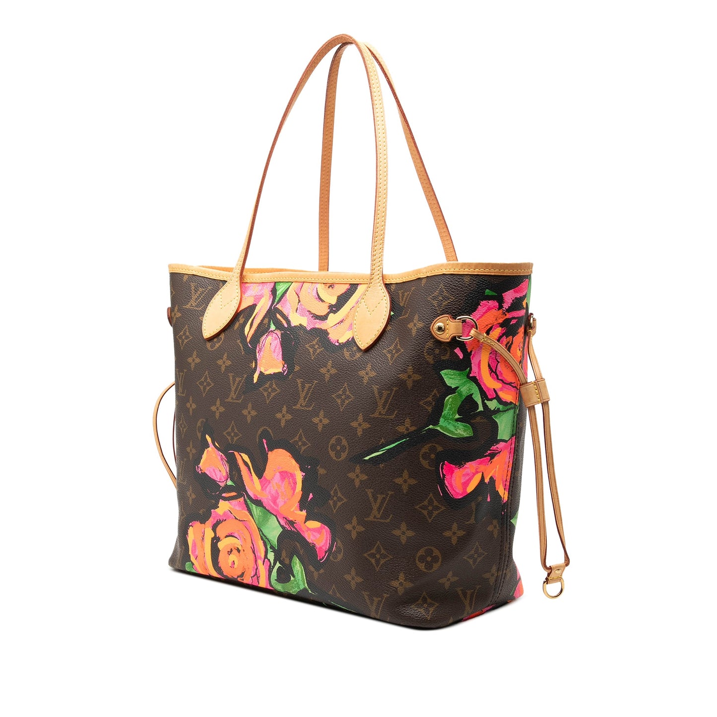 Louis Vuitton Monogram Roses Neverfull MM