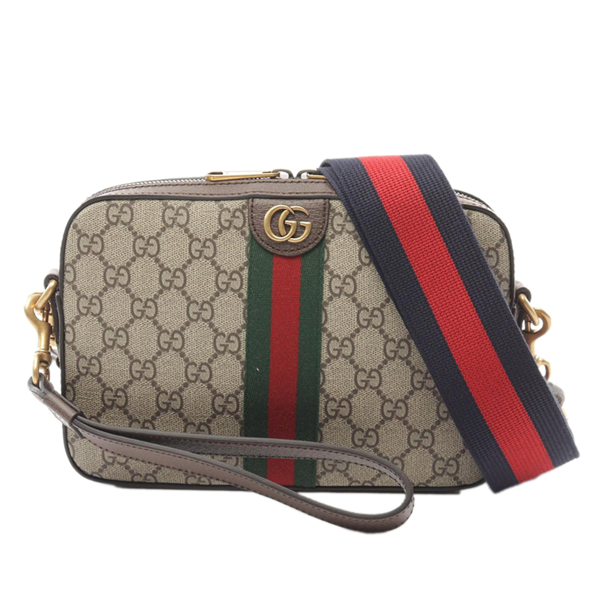 Gucci Small GG Supreme Web Ophidia Crossbody