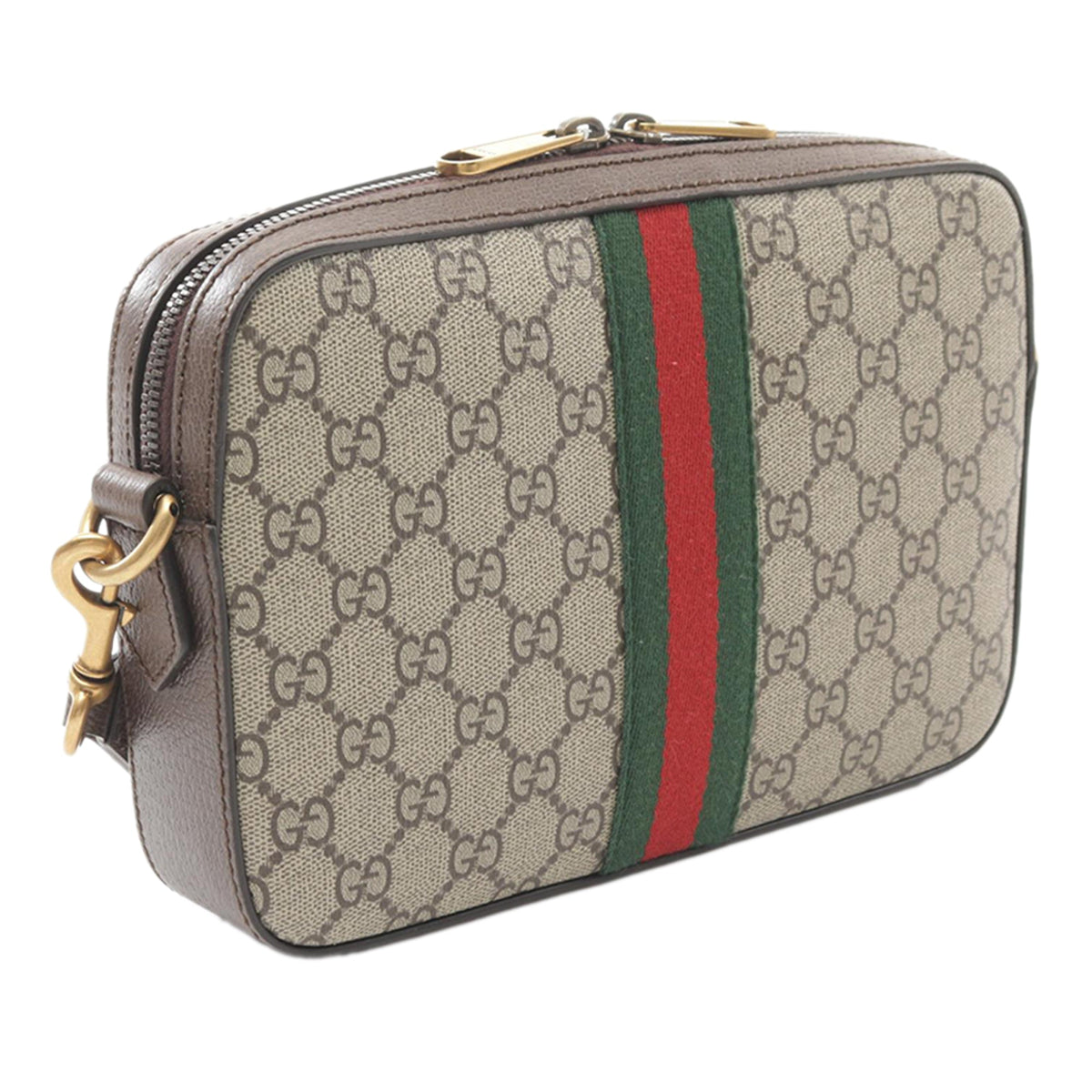Gucci Small GG Supreme Web Ophidia Crossbody