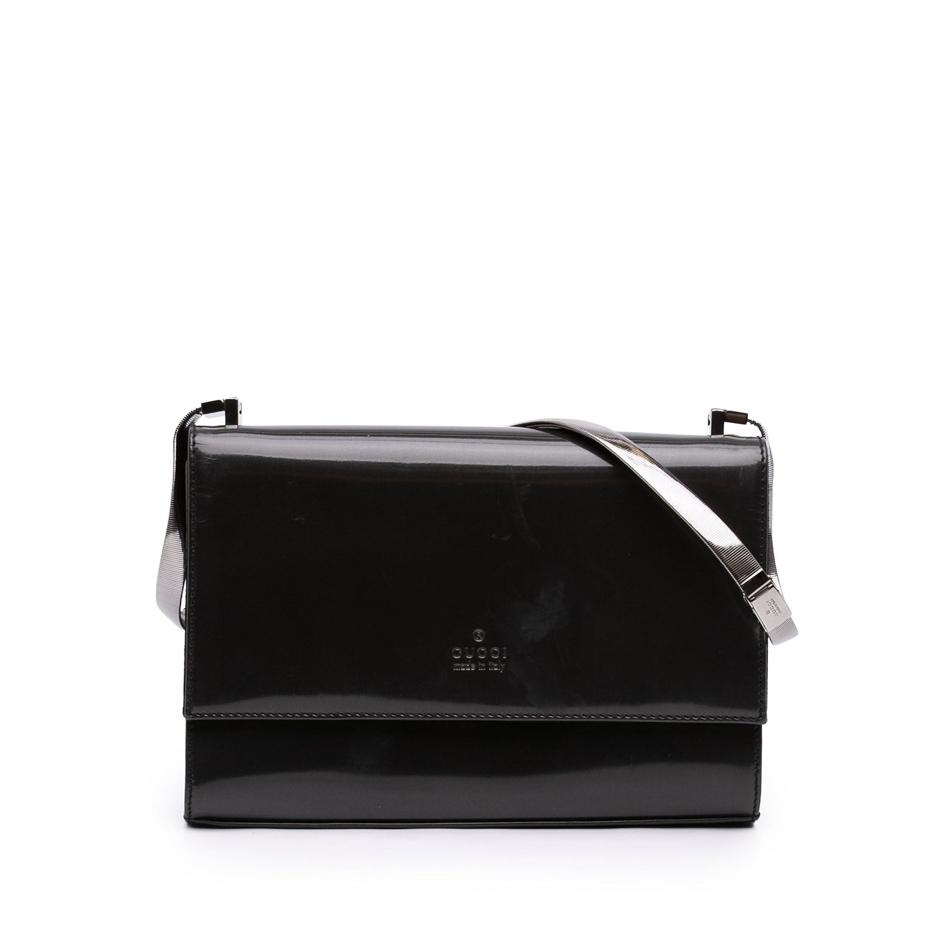 Gucci Patent Leather Shoulder Bag