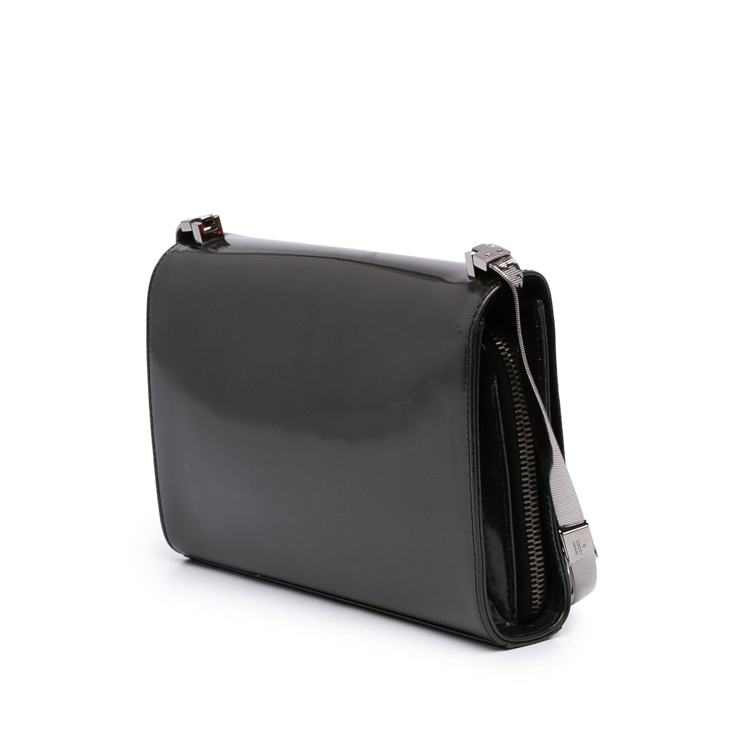 Gucci Patent Leather Shoulder Bag