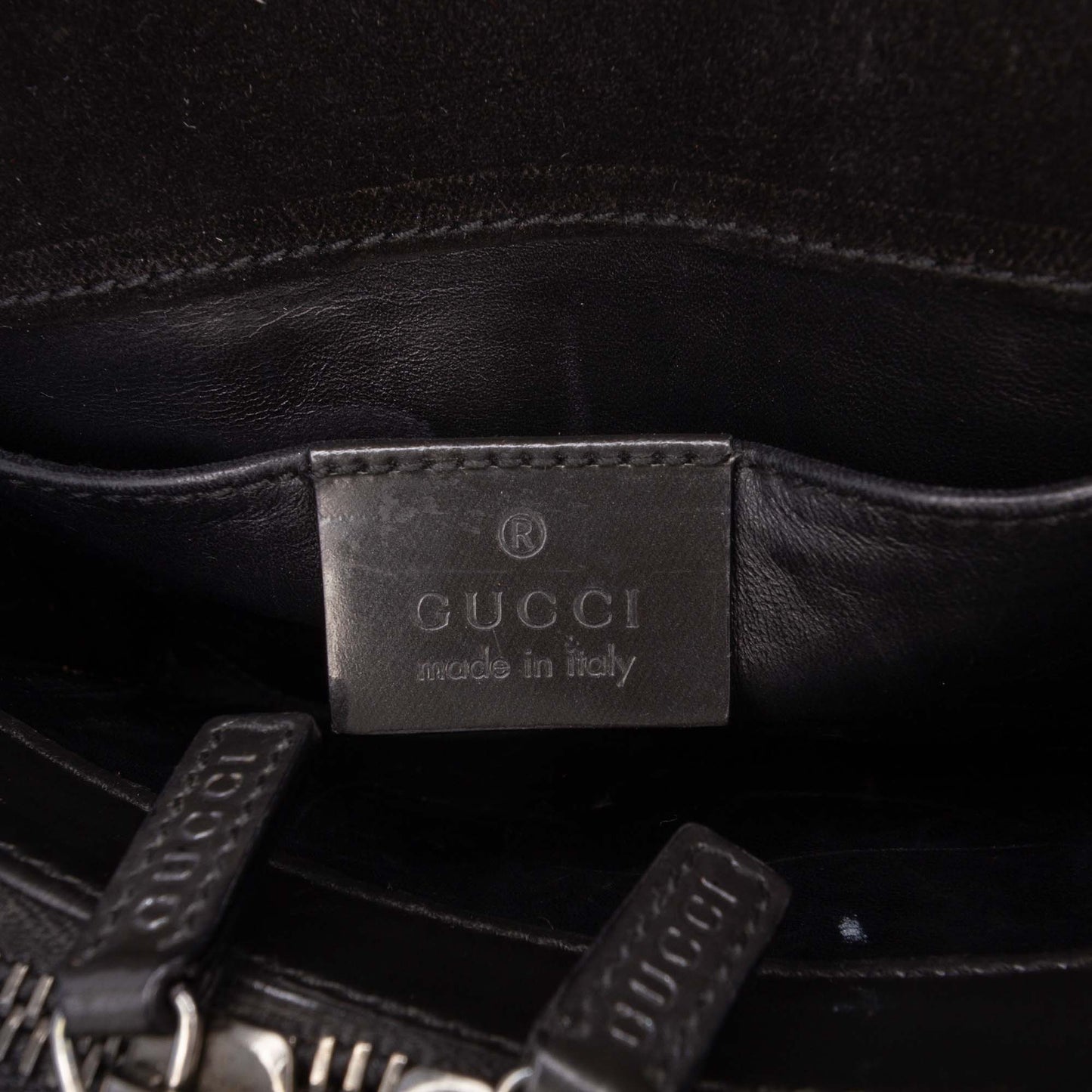 Gucci Patent Leather Shoulder Bag