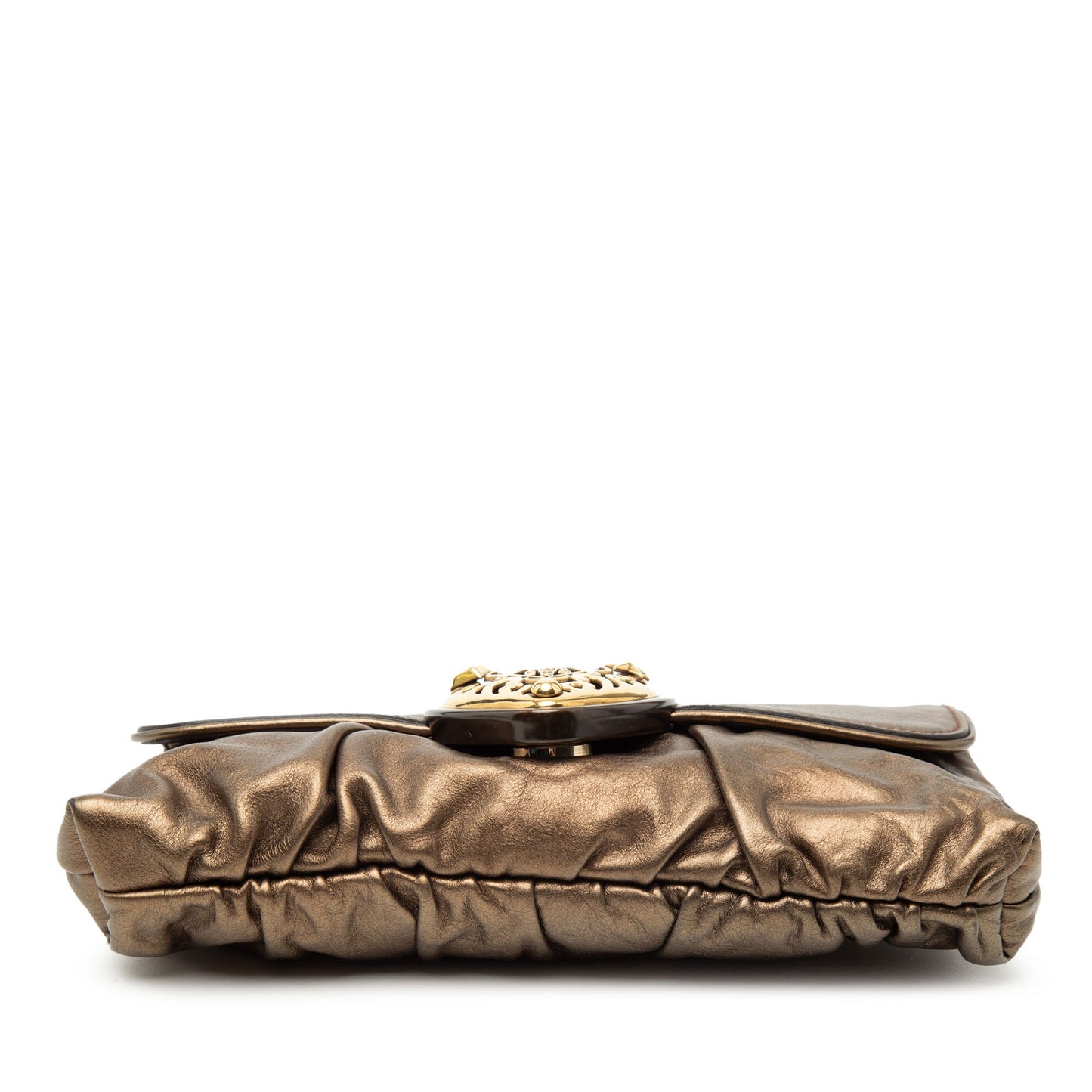 Gucci Metallic Calfskin Hysteria Shoulder Bag