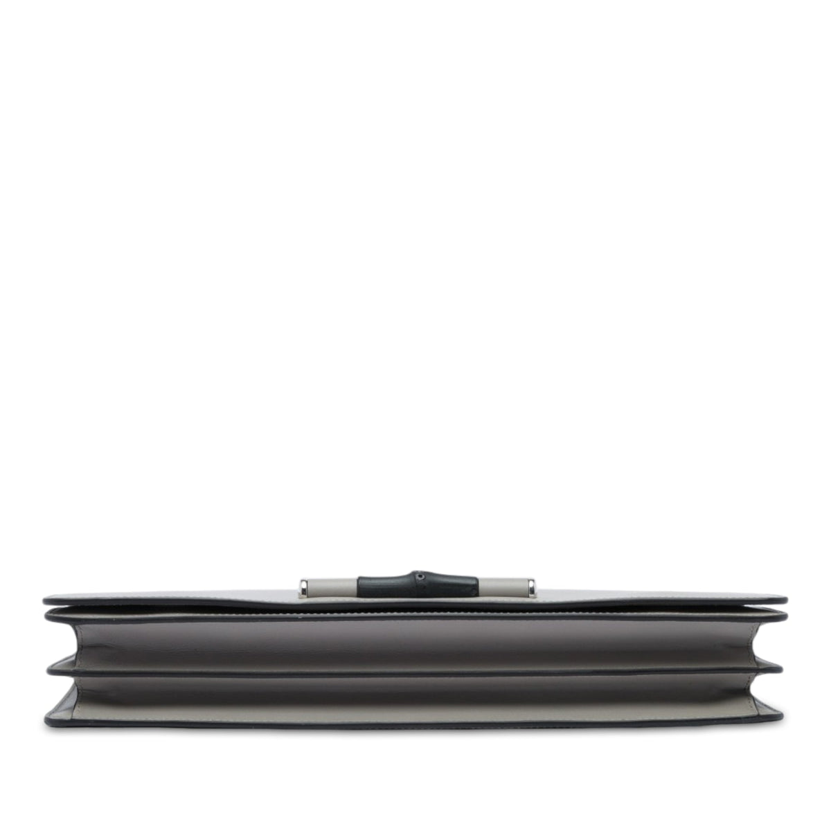 Gucci Calfskin Lady Bamboo Clutch