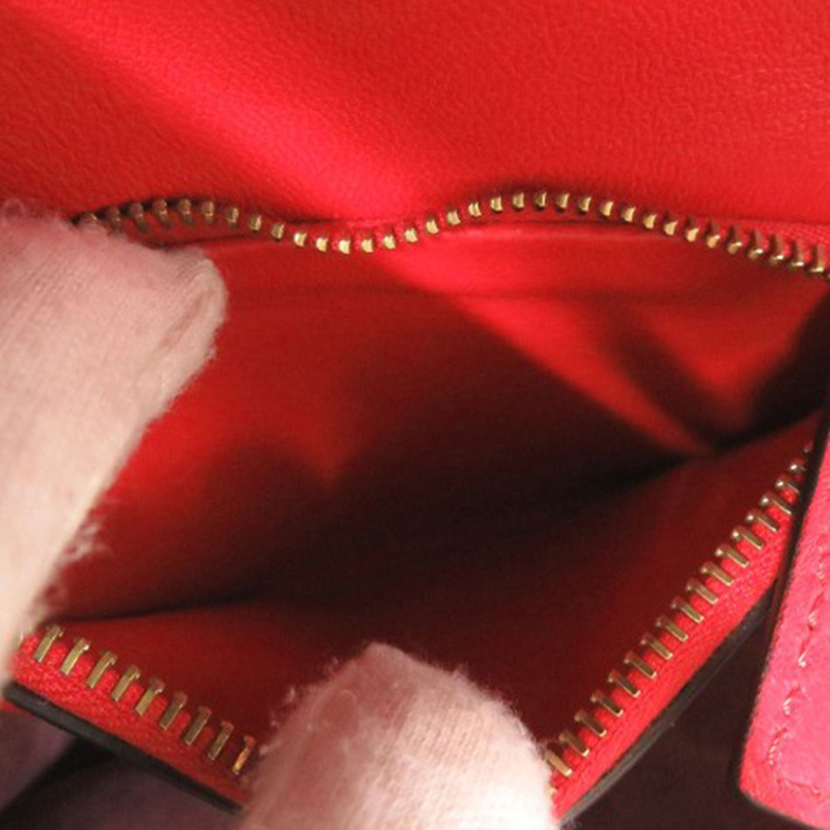 Valentino Small Leather VLogo Walk Tote