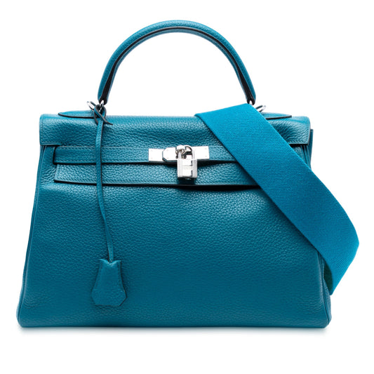 Hermès Togo Amazon Kelly II Retourne 32