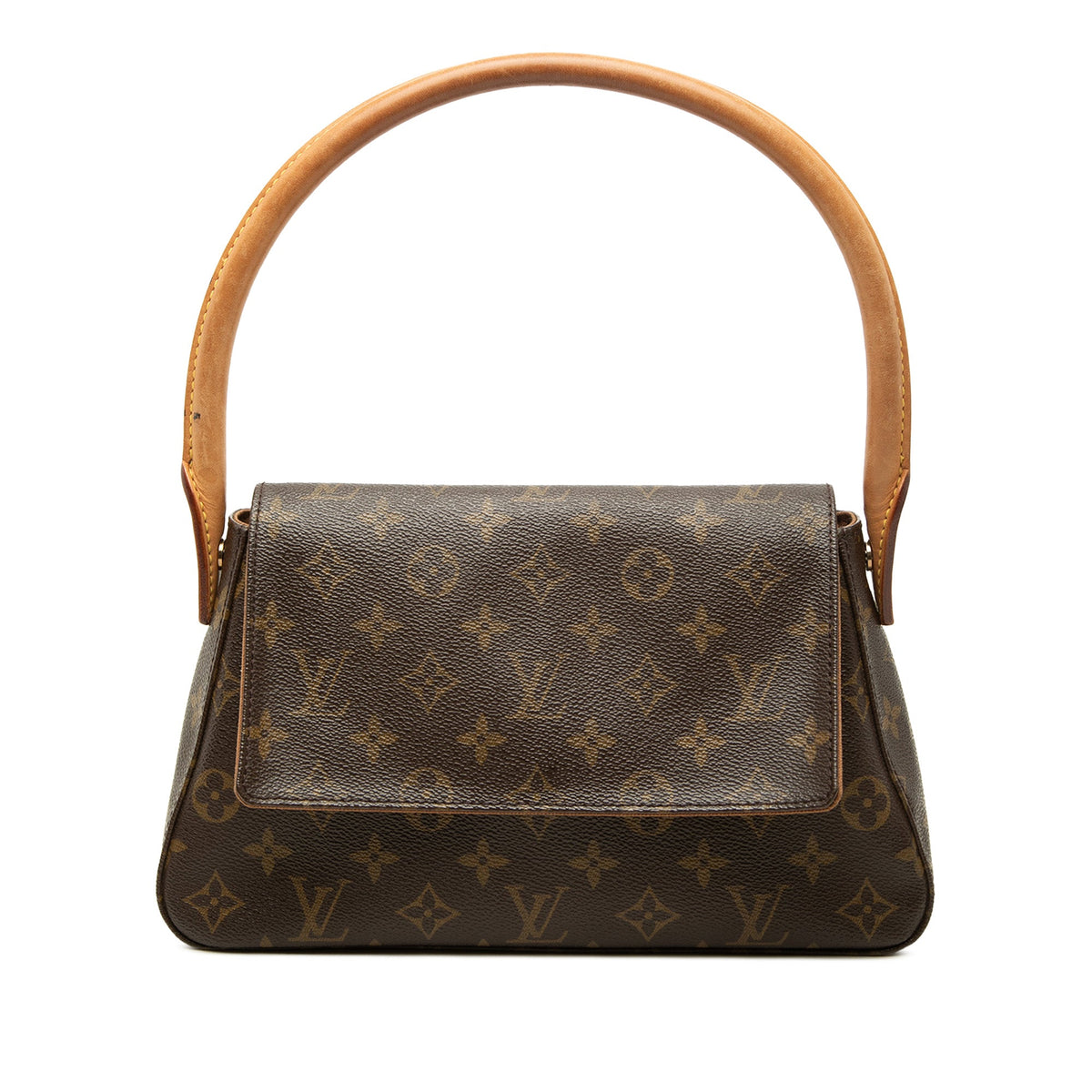 Louis Vuitton Monogram Mini Looping — Brown