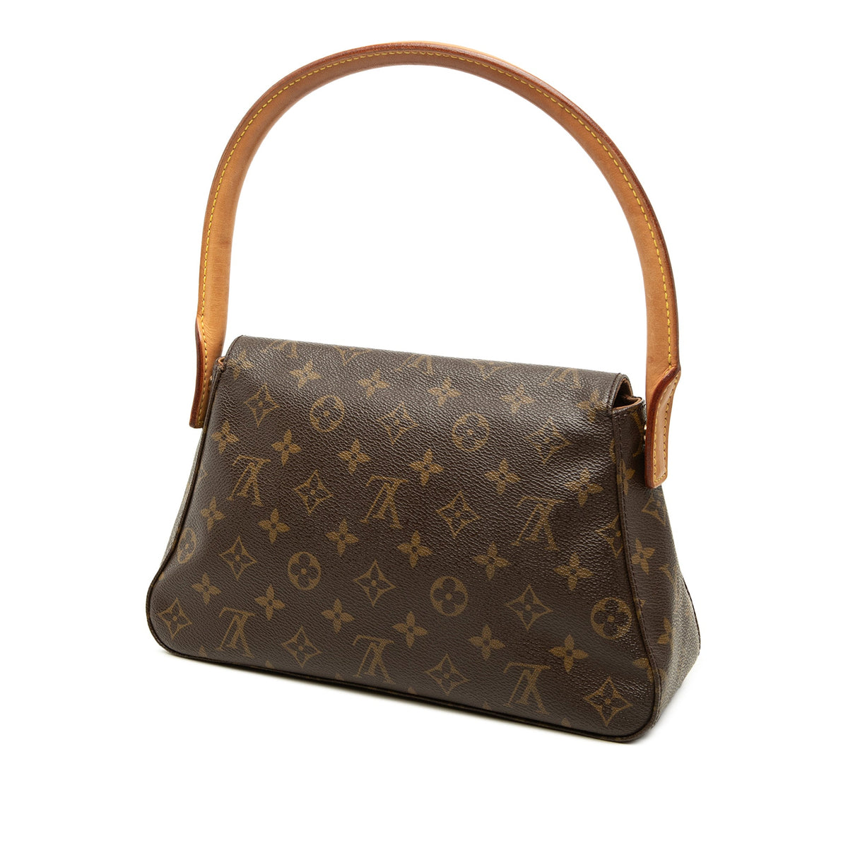 Louis Vuitton Monogram Mini Looping — Brown