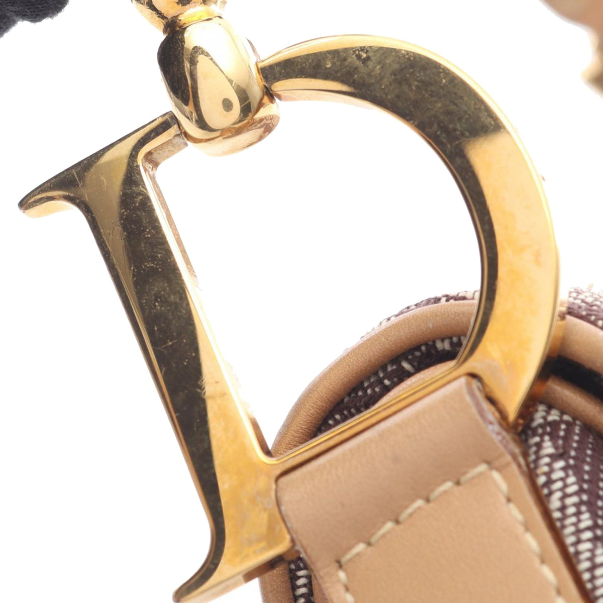 Dior Diorissimo Canvas Saddle Bag