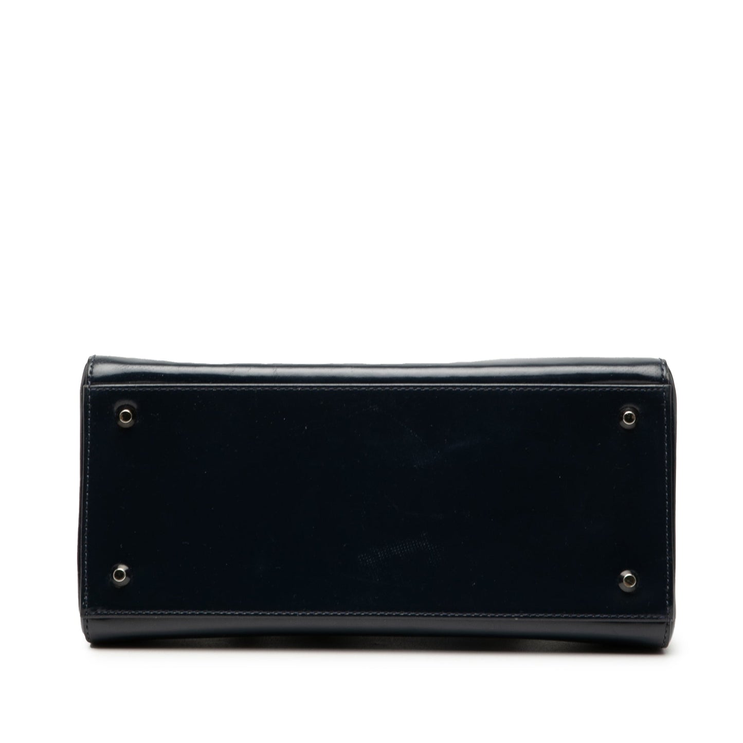 Medium Glazed Calfskin Lady Dior