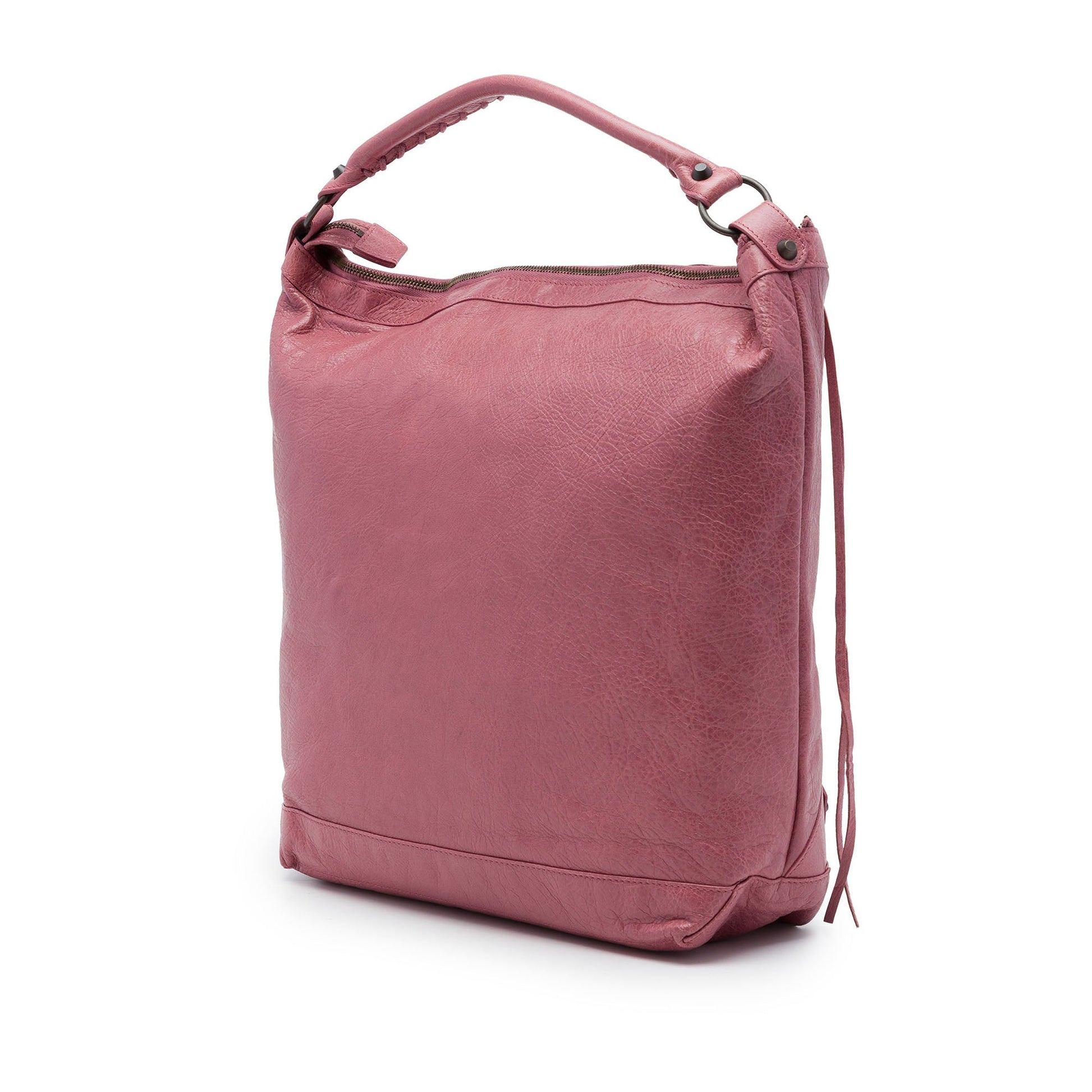 Balenciaga Lambskin Motocross Classic Day Hobo