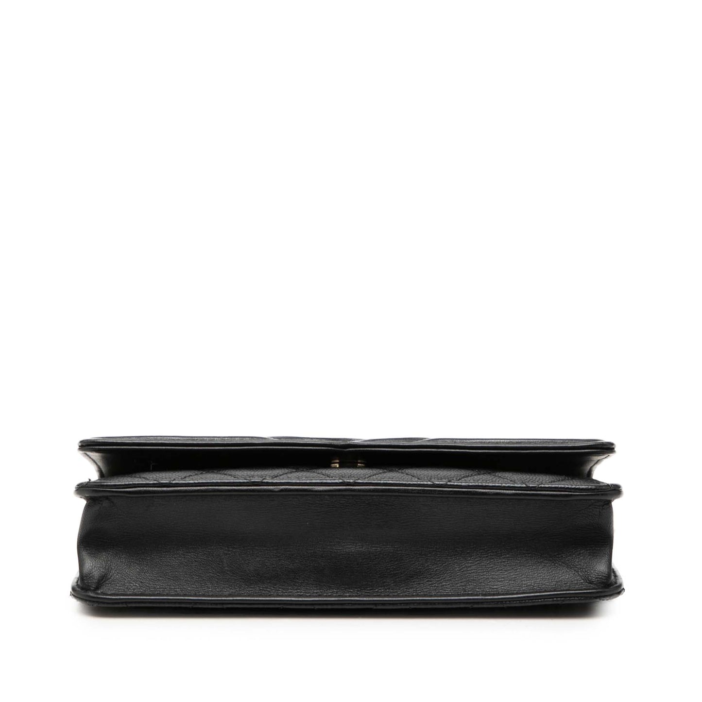 Chanel Caviar CC Filigree Wallet On Chain