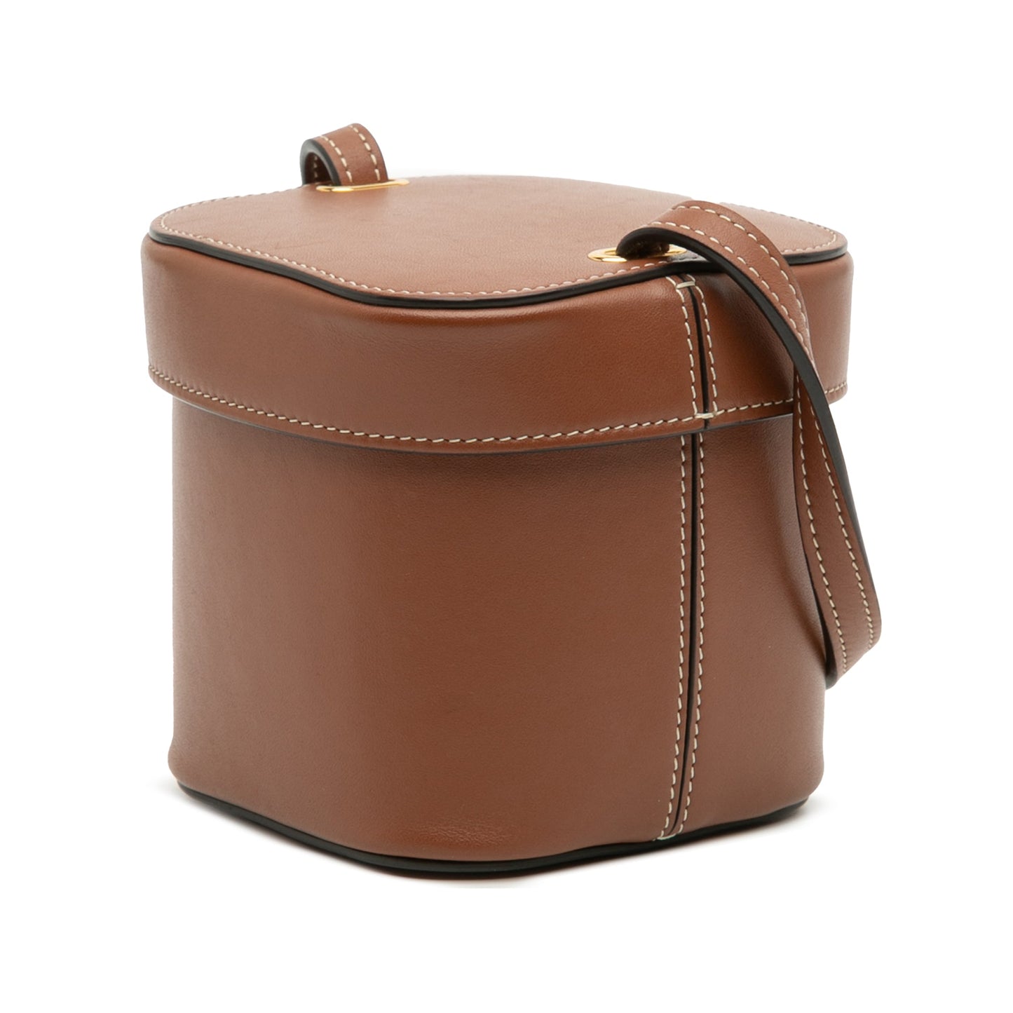 Celine Small Calfskin Cuir Triomphe Box Bag