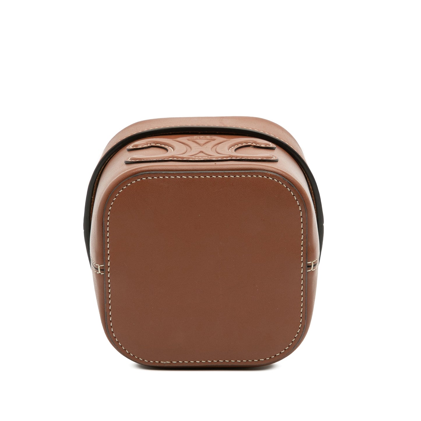 Celine Small Calfskin Cuir Triomphe Box Bag