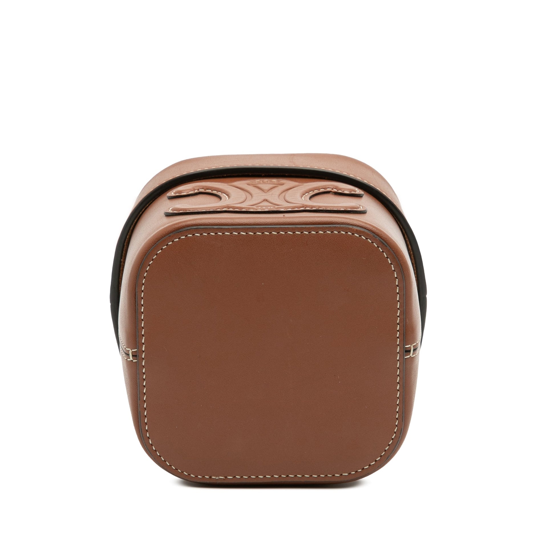 Celine Small Calfskin Cuir Triomphe Box Bag