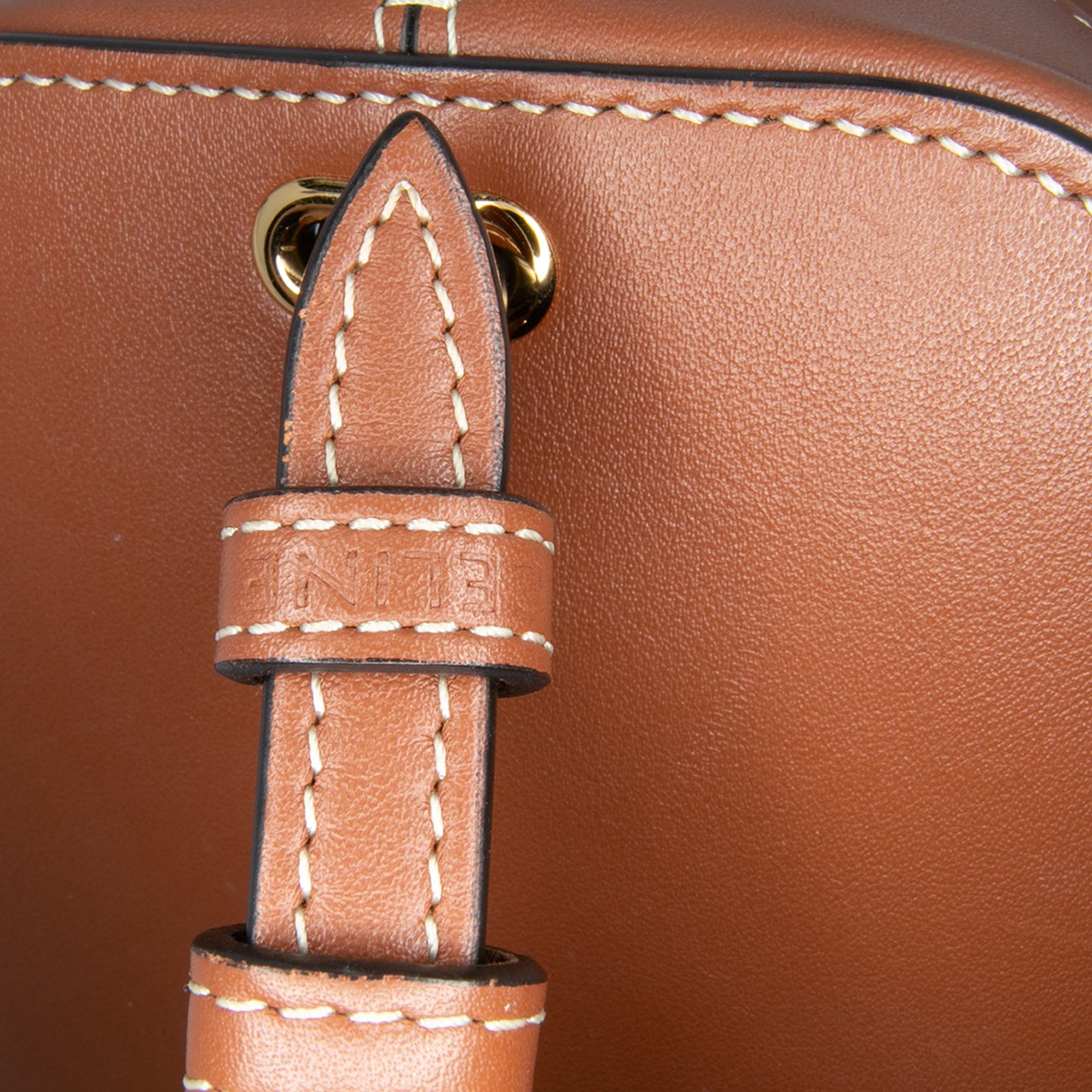 Celine Small Calfskin Cuir Triomphe Box Bag