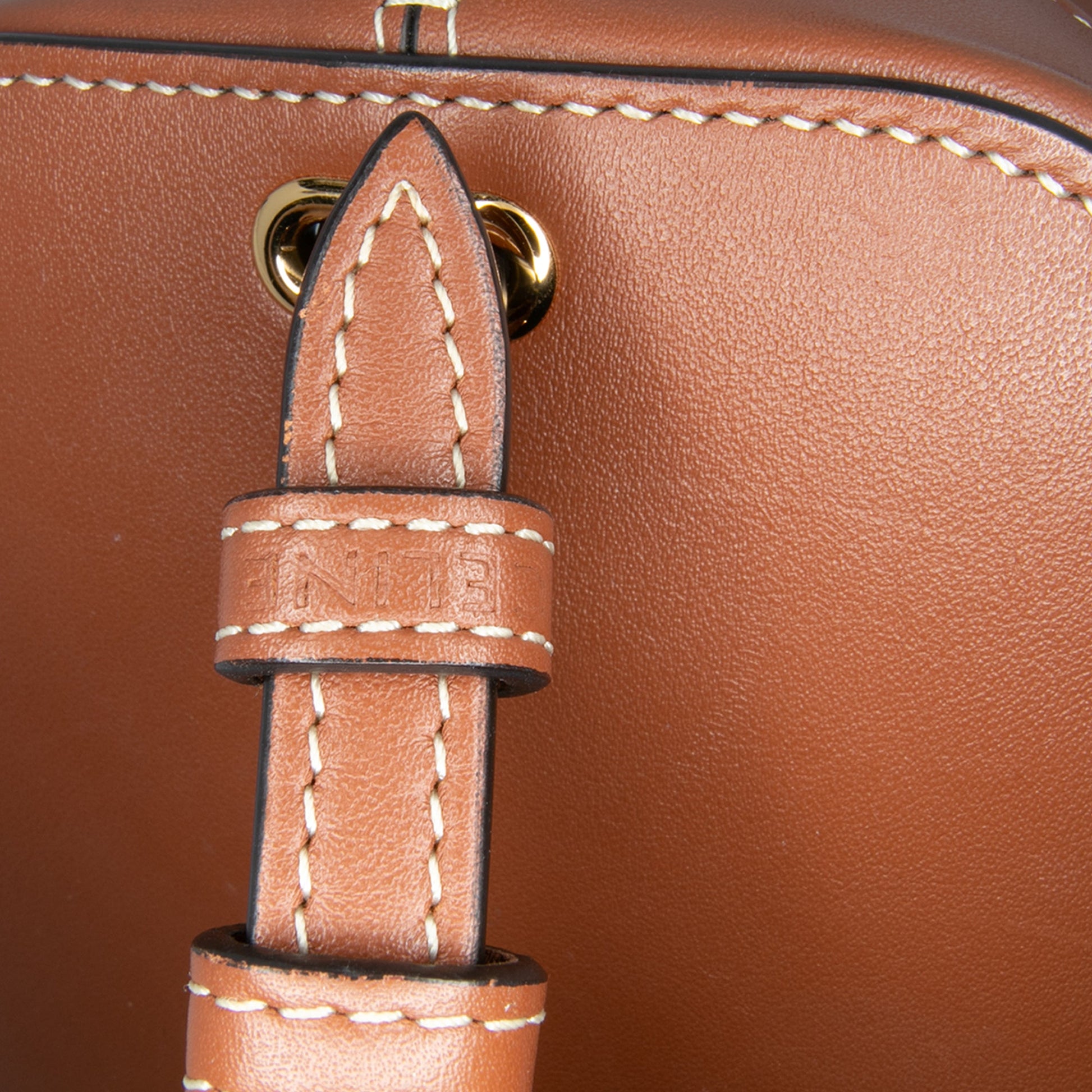 Celine Small Calfskin Cuir Triomphe Box Bag