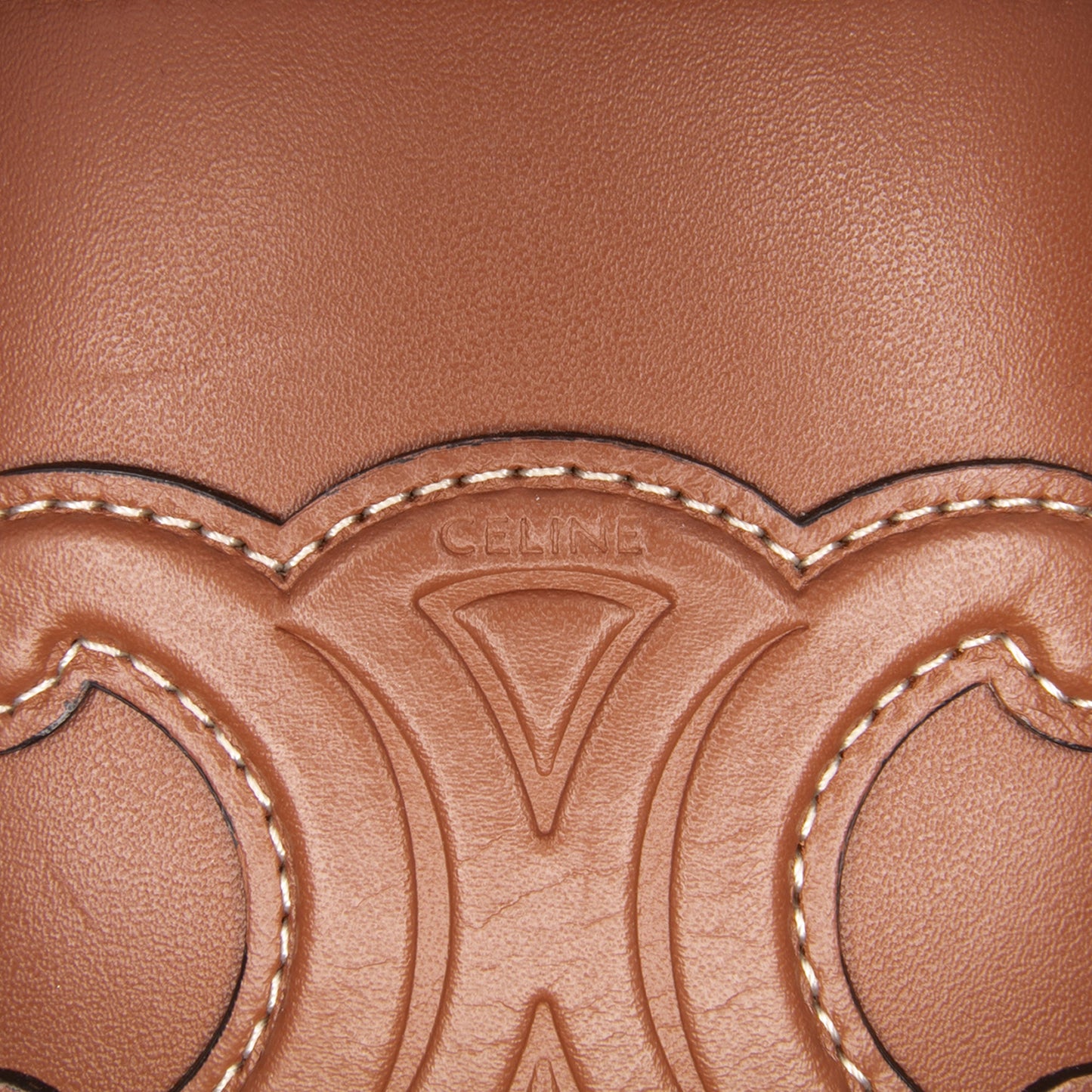 Celine Small Calfskin Cuir Triomphe Box Bag