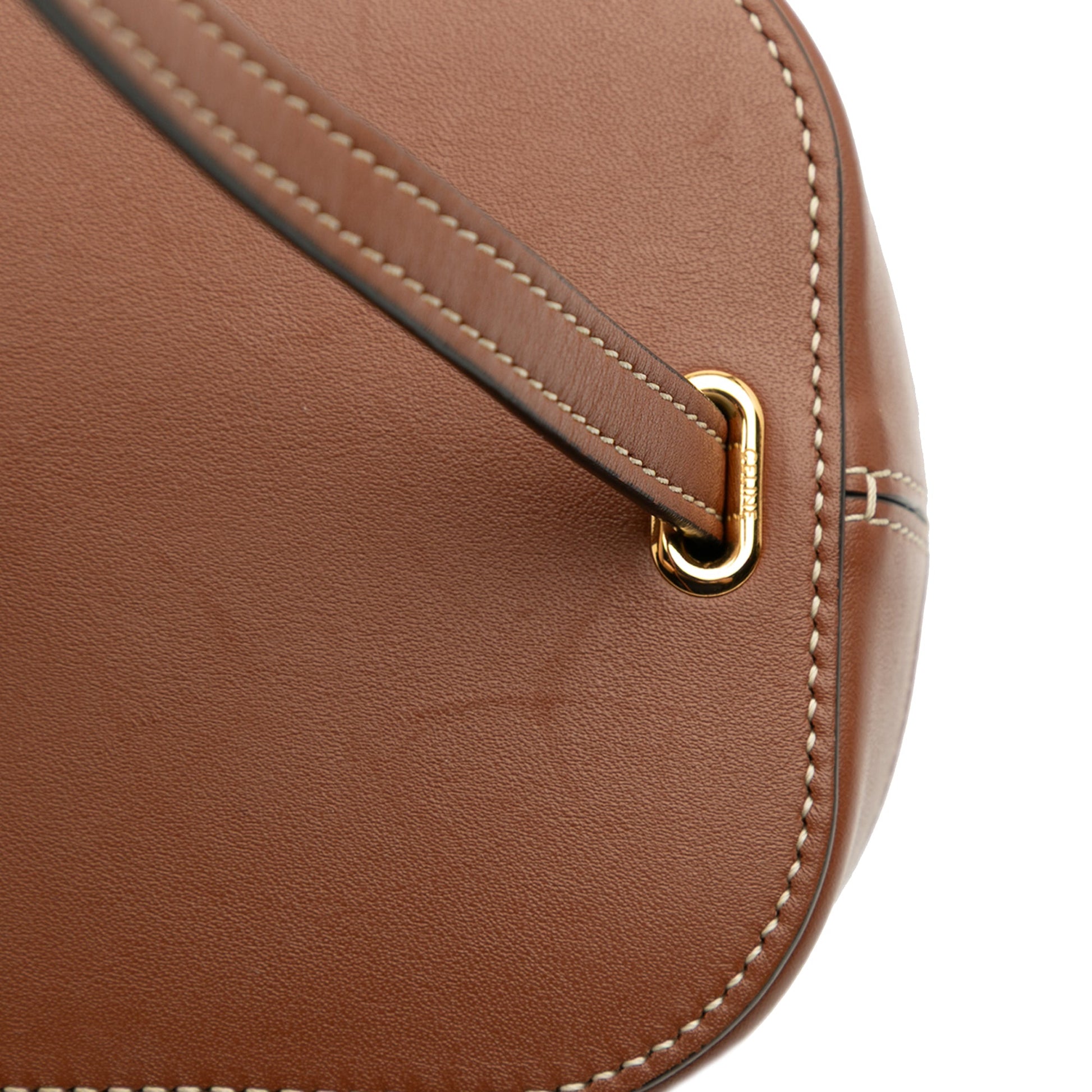 Celine Small Calfskin Cuir Triomphe Box Bag