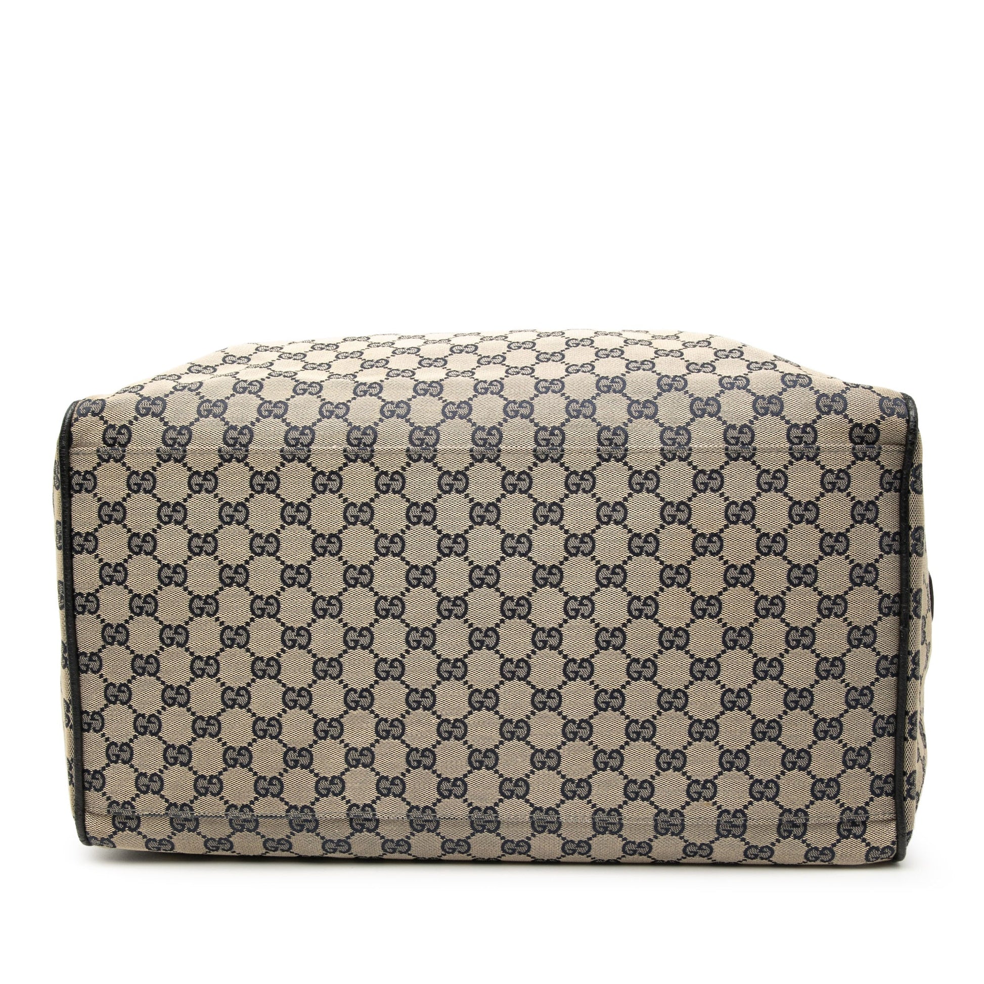 Gucci GG Canvas Web Travel Bag