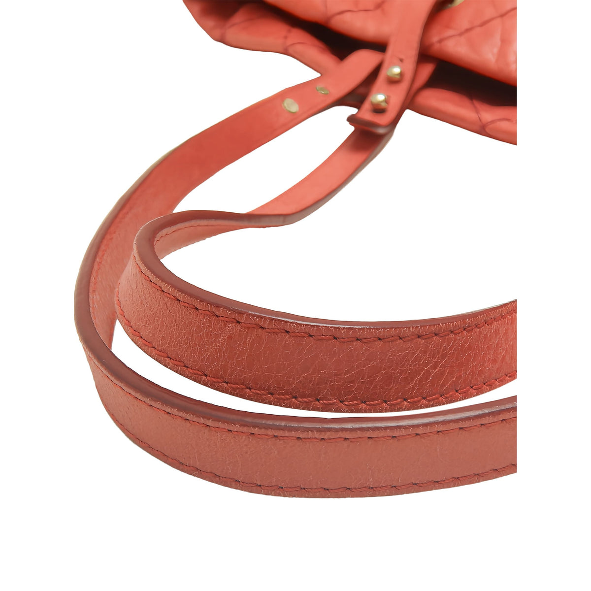 Chanel Large Glazed Calfskin On The Road Tote — Red