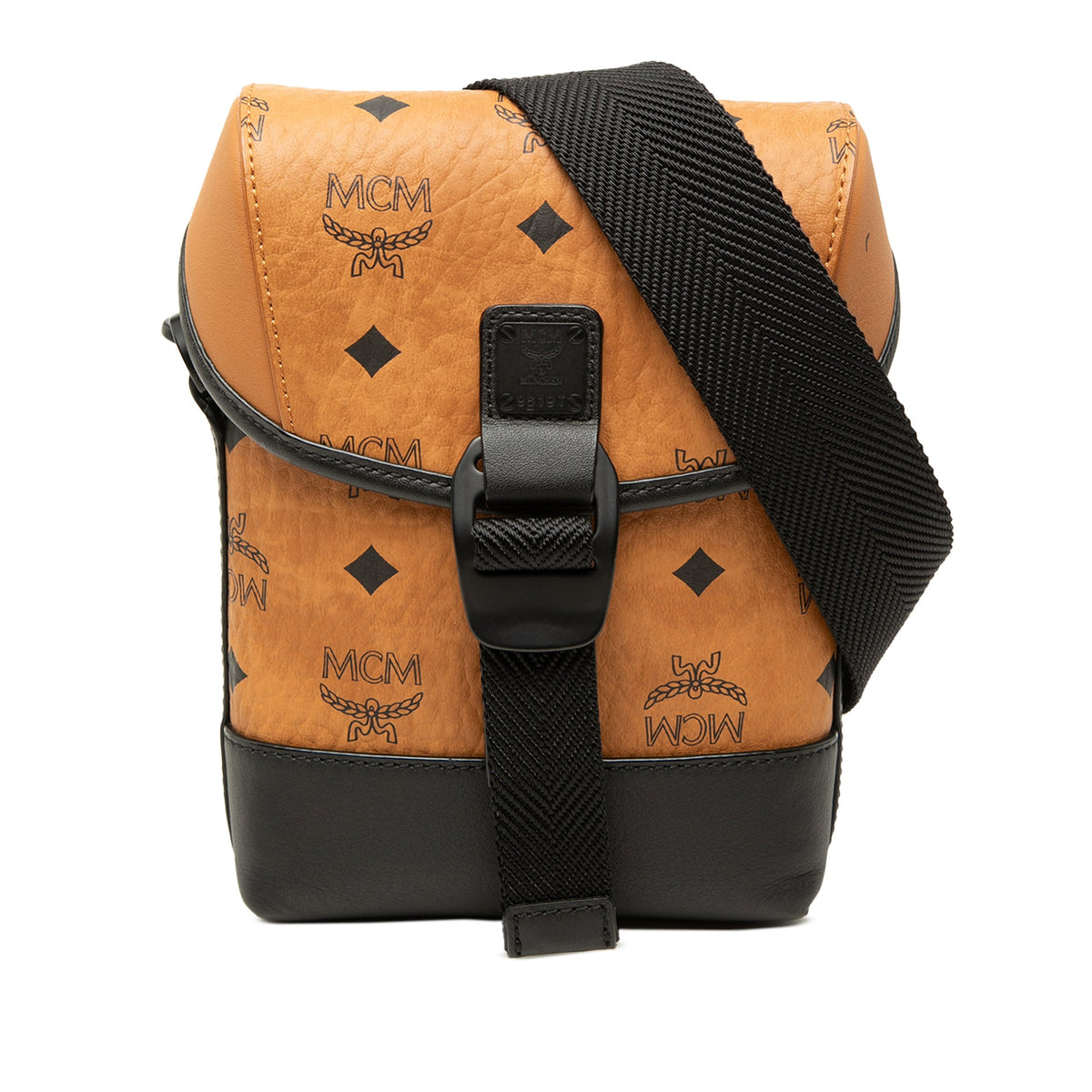 MCM Visetos Coated Canvas Aren NS Crossbody