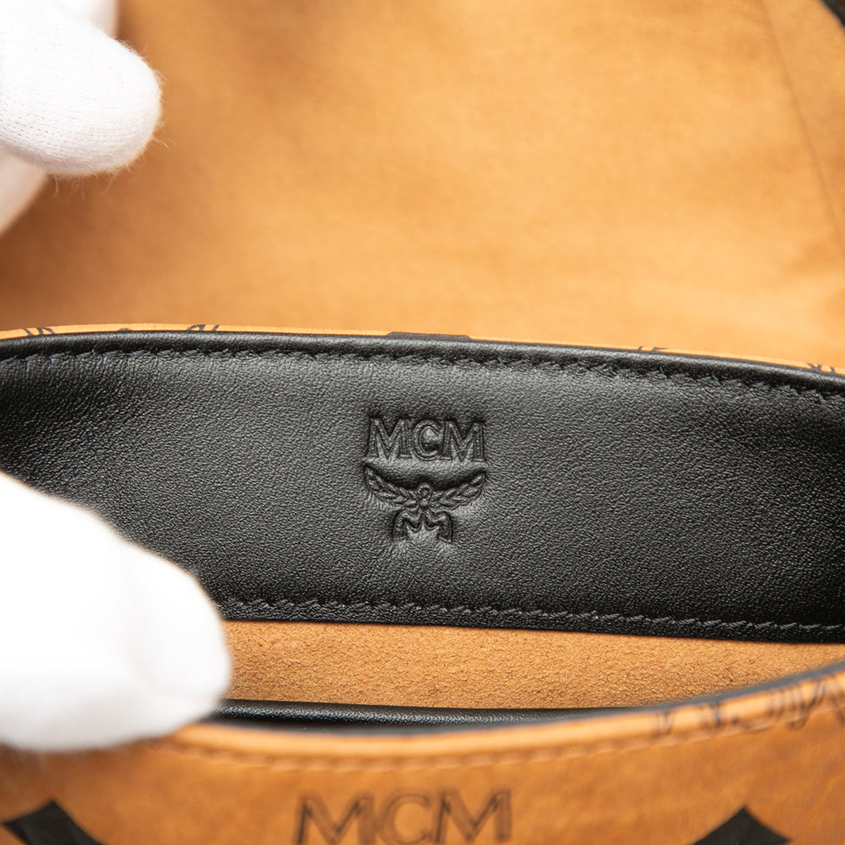 MCM Visetos Coated Canvas Aren NS Crossbody
