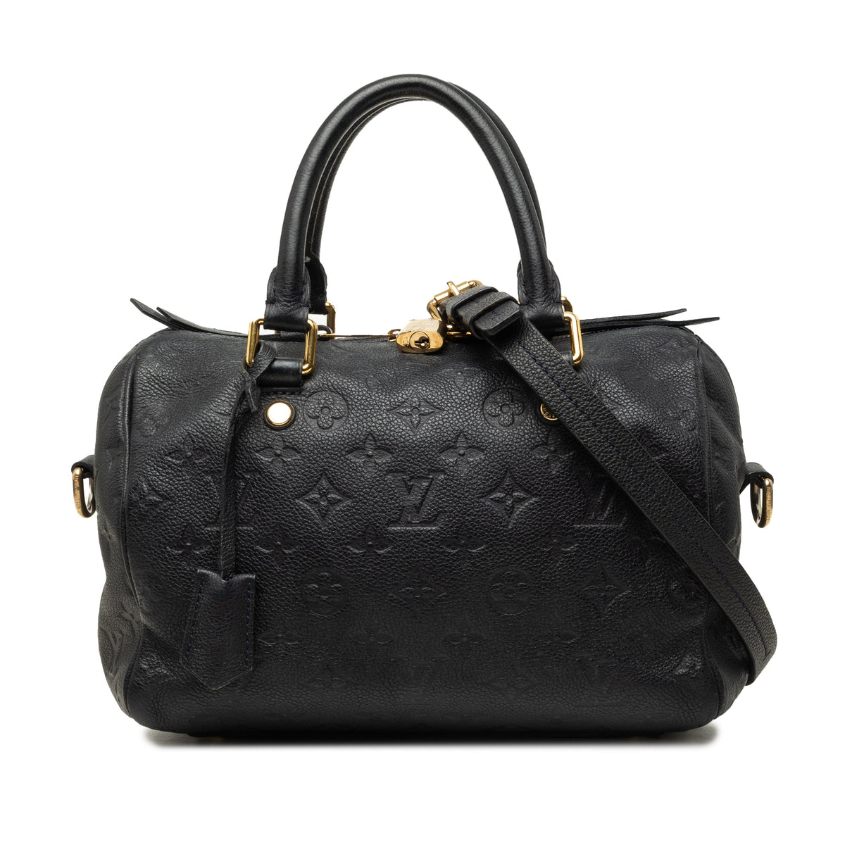 Louis Vuitton Monogram Empreinte Speedy Bandouliere 25 — Blue