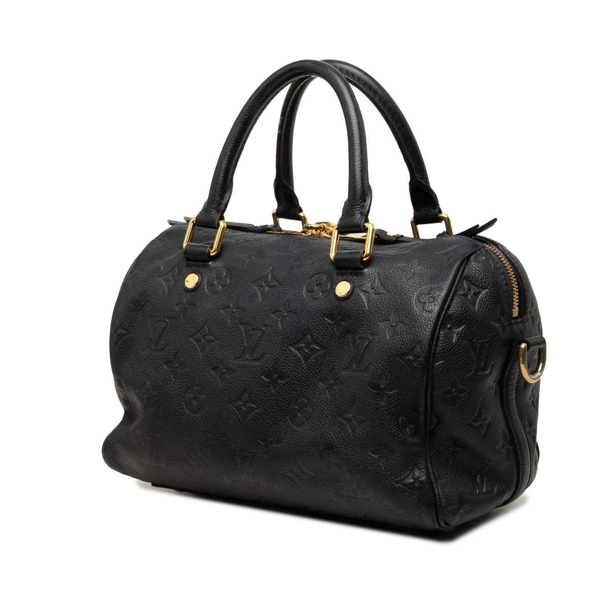 Louis Vuitton Monogram Empreinte Speedy Bandouliere 25 — Blue