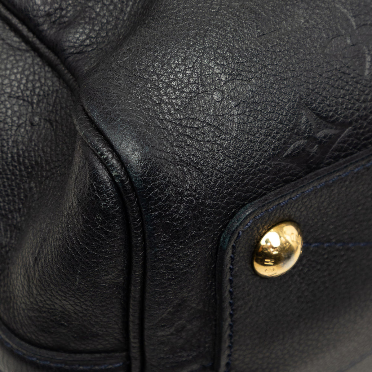 Louis Vuitton Monogram Empreinte Speedy Bandouliere 25 — Blue