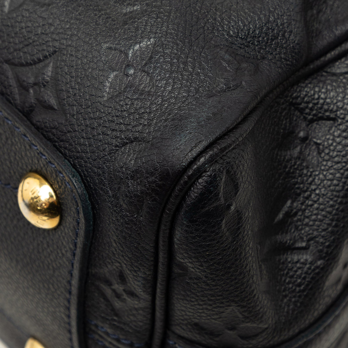Louis Vuitton Monogram Empreinte Speedy Bandouliere 25 — Blue