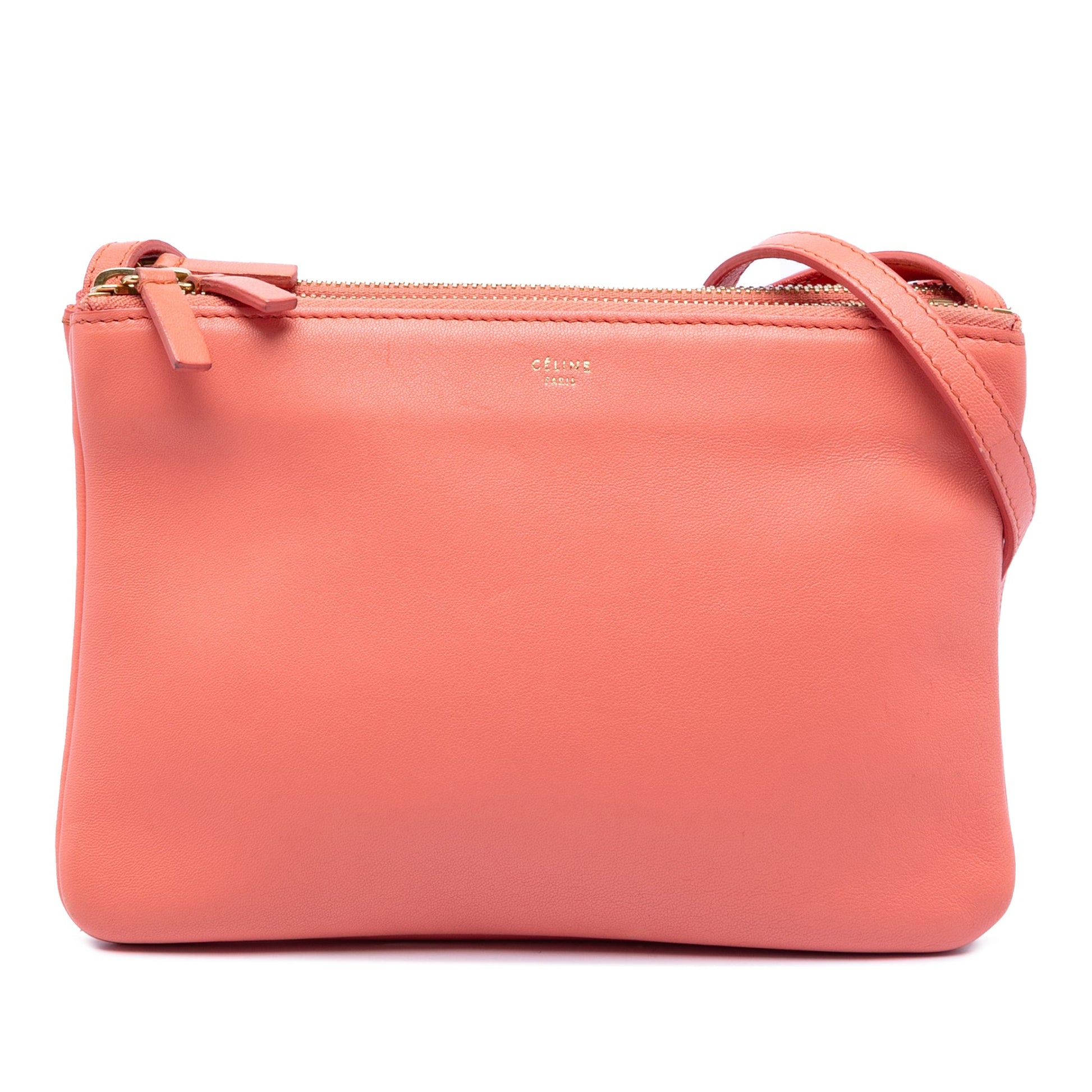 Celine Small Lambskin Trio Crossbody
