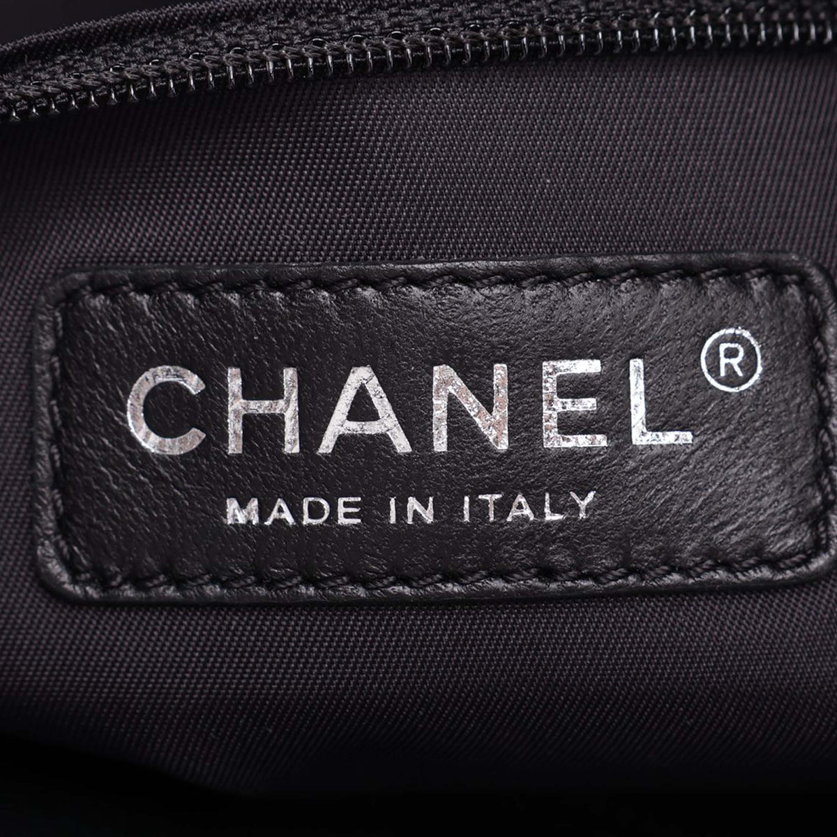 Chanel Small Quilted Coated Canvas Paris Biarritz Tote