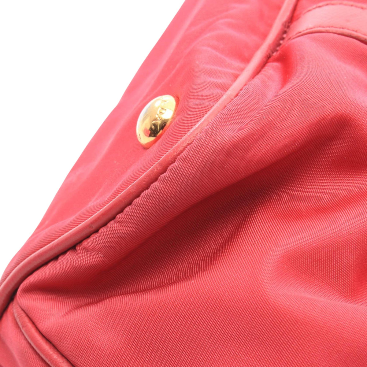 Prada Tessuto Shoulder Bag — Pink